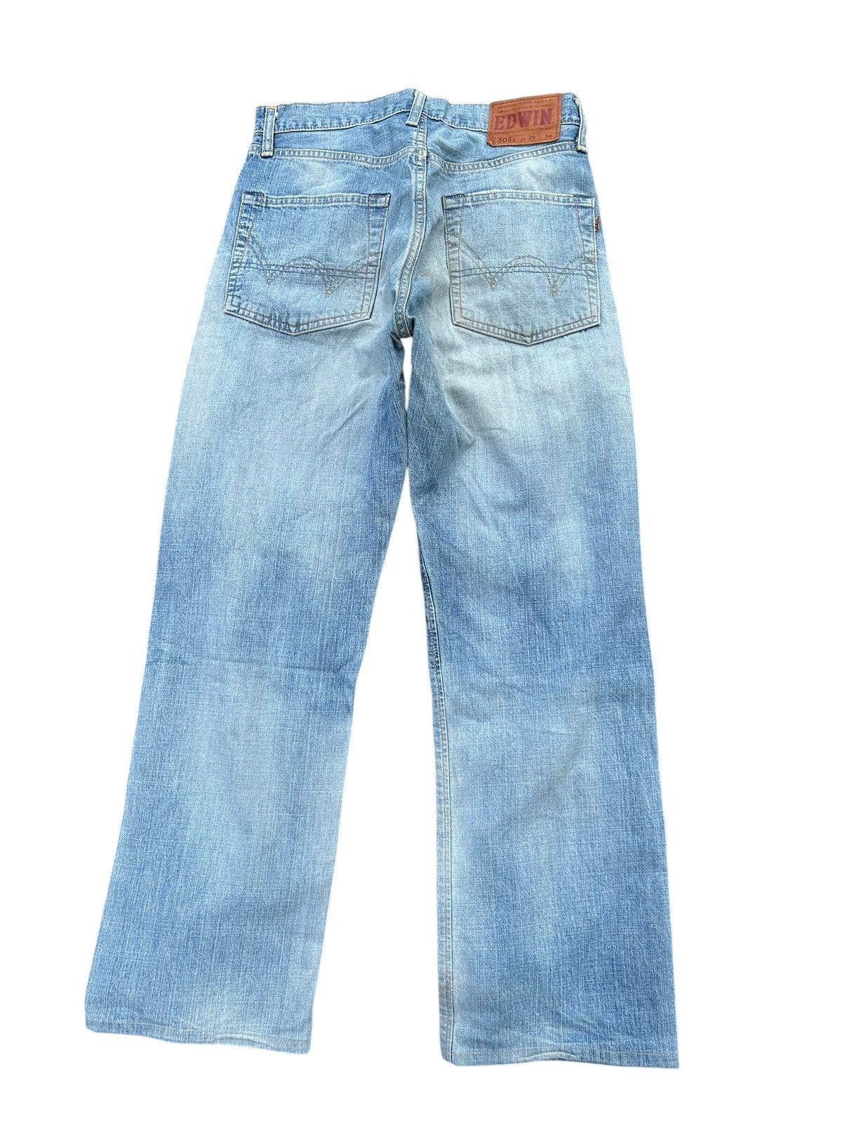 Japanese Brand × Kapital × Vintage Edwin Selvedge Distressed Denim Jeans Faded Size US 29 - 8 Thumbnail