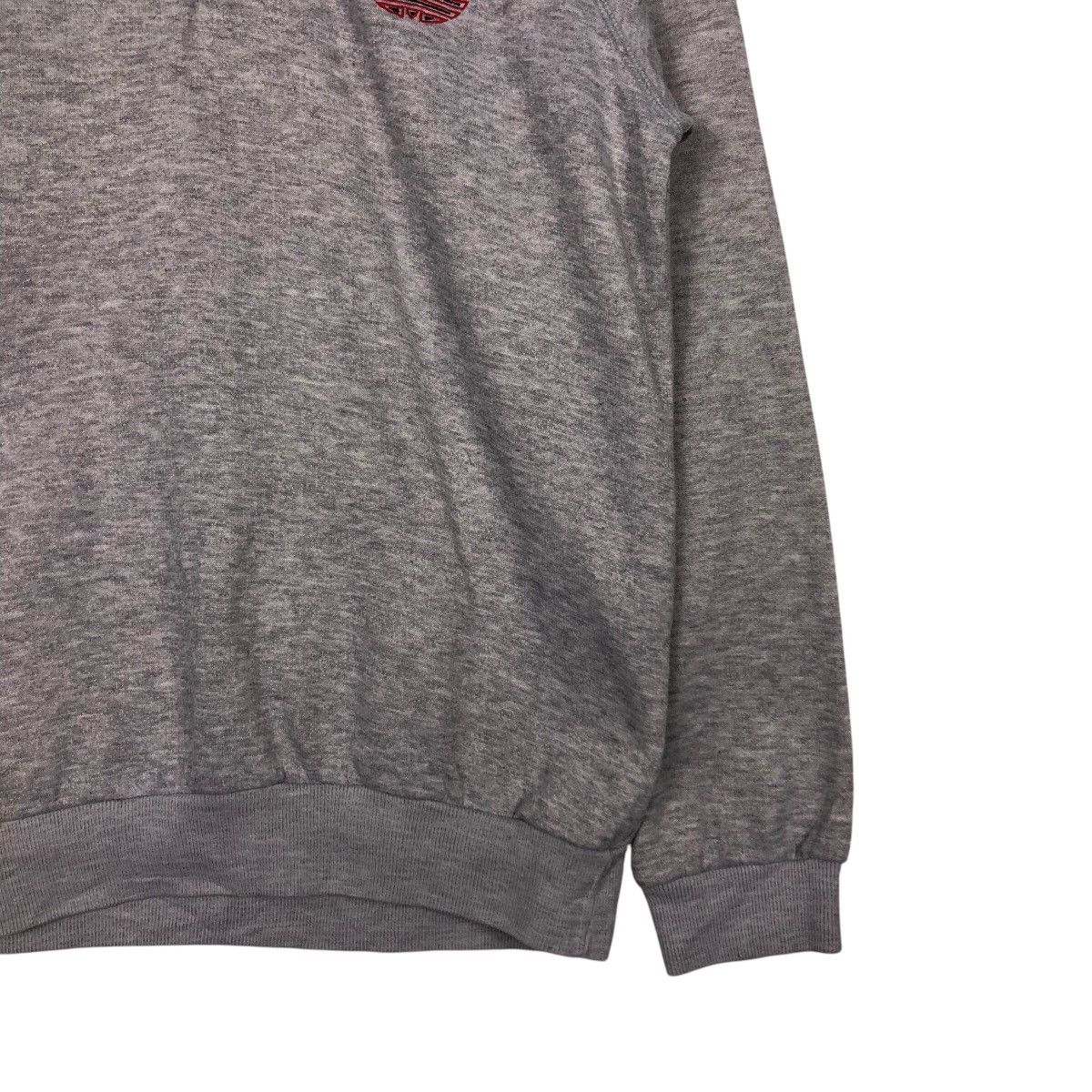 Adidas 📌Vintage Sherpa Sweatshirt Adidas Big Logo Size US M / EU 48-50 / 2 - 6 Thumbnail