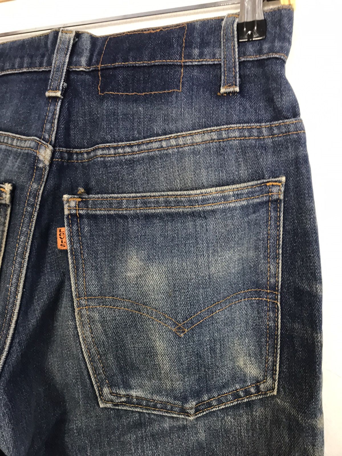 Levi's Vintage Clothing Levi's 70s 80s Orange Tab Unisex Denim Jeans Size US 27 - 5 Thumbnail