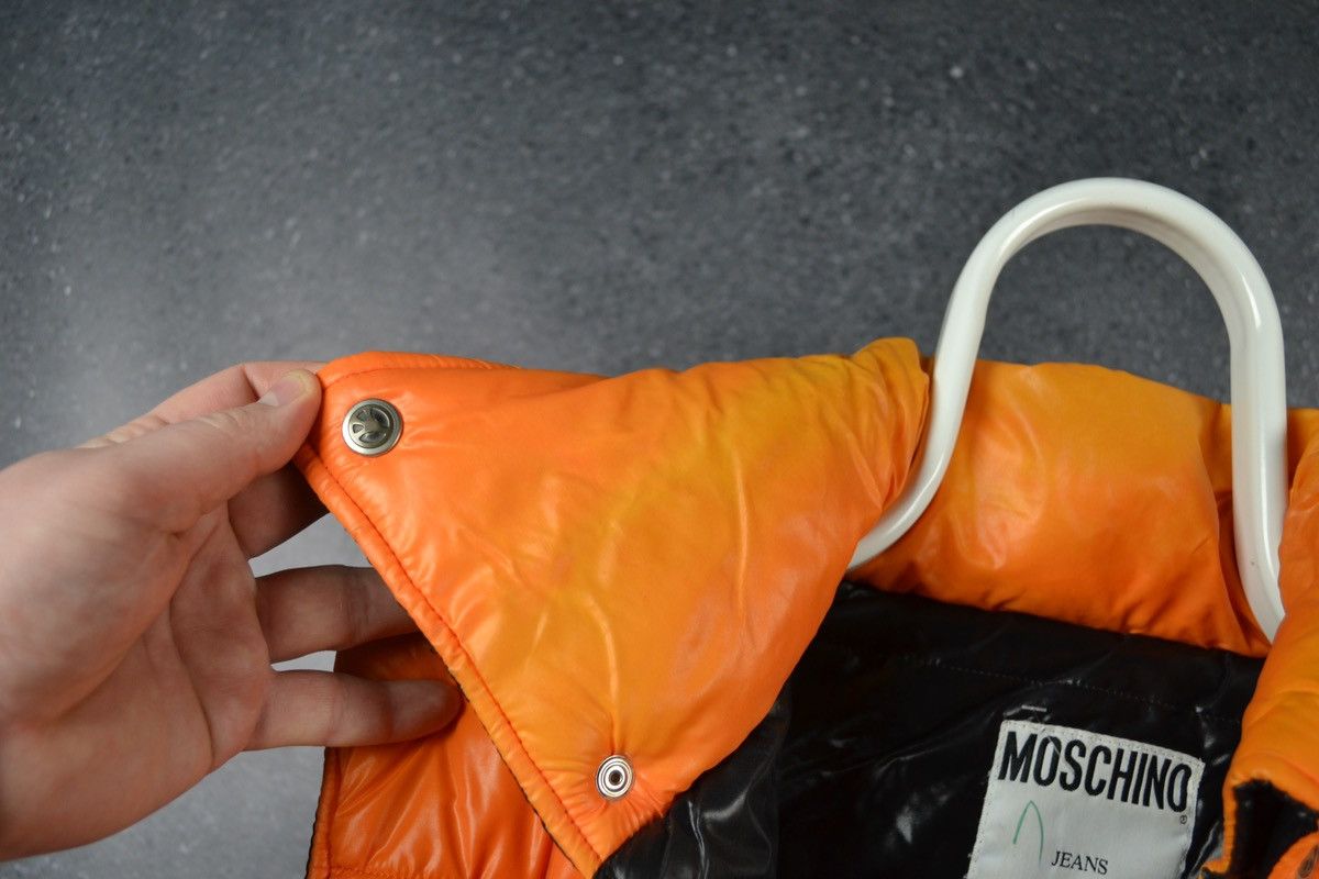 Moschino Moschino orange puffer vest gilet Size US M / EU 48-50 / 2 - 9 Thumbnail