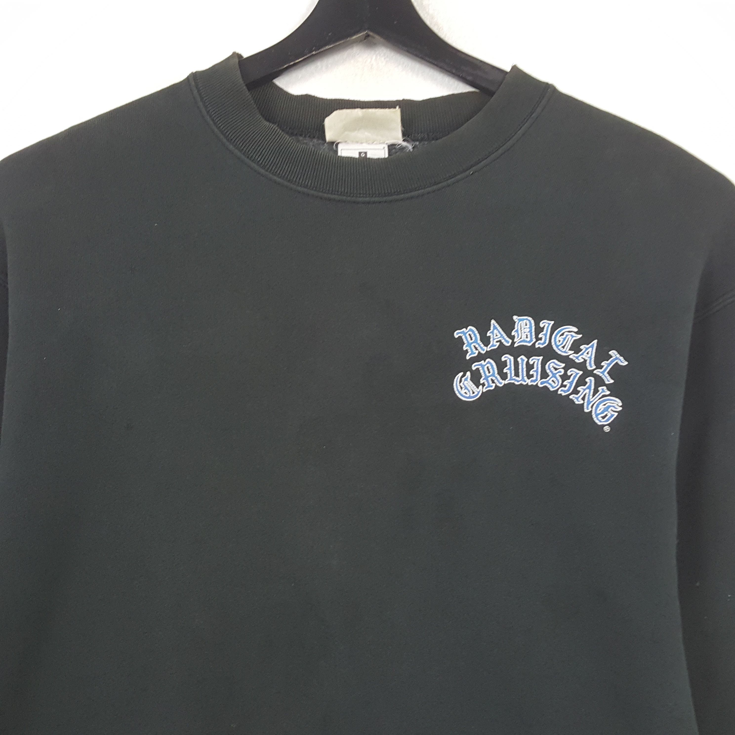 Vintage RADICAL Cruising Streetwear Style Sweatshirt C289N15 Size US M / EU 48-50 / 2 - 4 Thumbnail