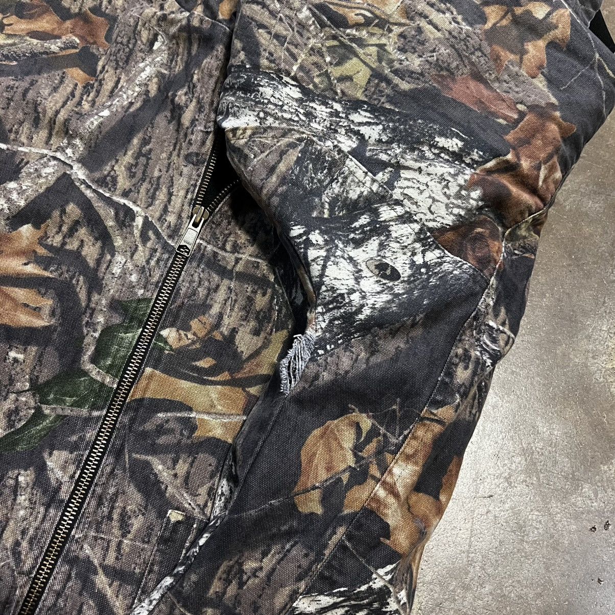 Mossy Oaks × Vintage Vintage Mossy Oak Camo Workwear Jacket Zip Up Hooded Boxy Size US XXL / EU 58 / 5 - 7 Thumbnail