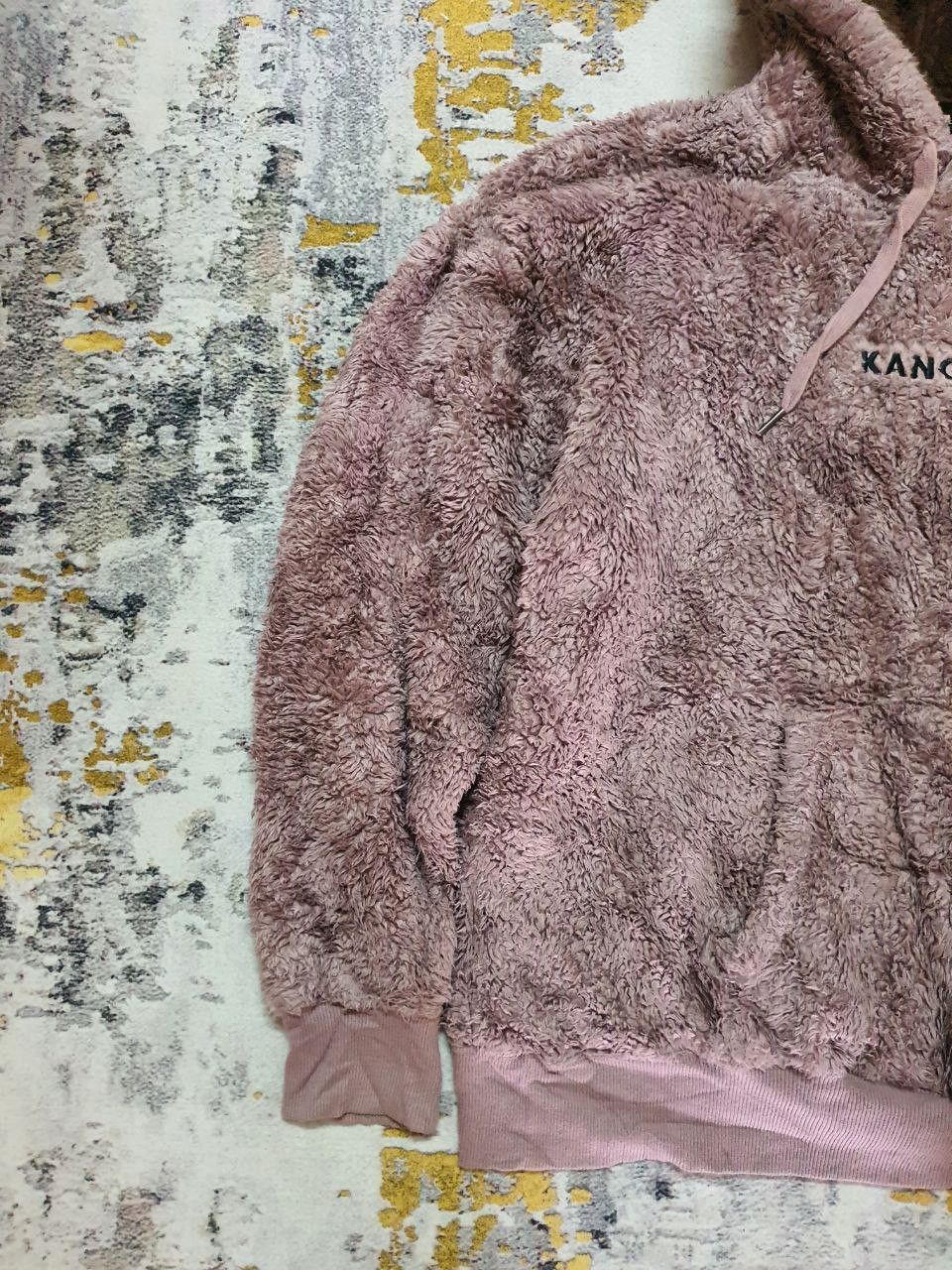 Kangol Kangol Pile Boa Fleece Hoodie Size M / US 6-8 / IT 42-44 - 4 Thumbnail