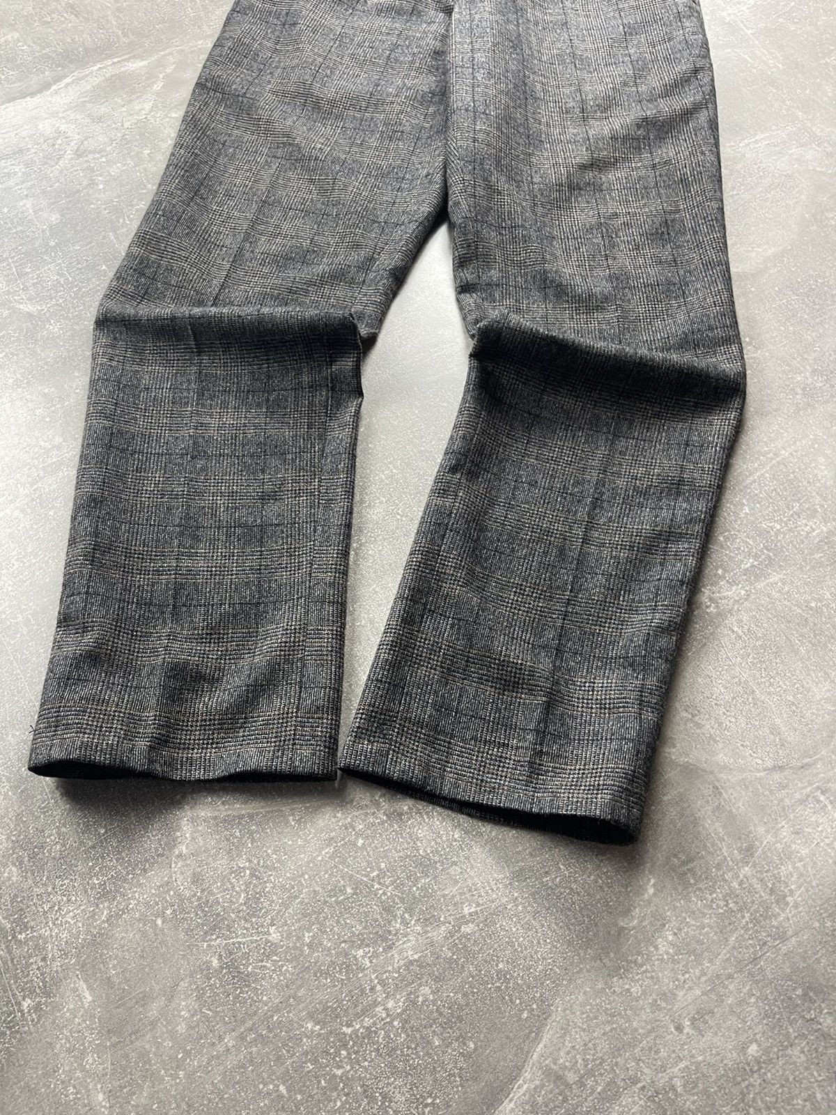 Dolce & Gabbana Dolce & Gabbana D&G Training Grey Plaid Pants Wool 00s Size US 34 / EU 50 - 8 Thumbnail