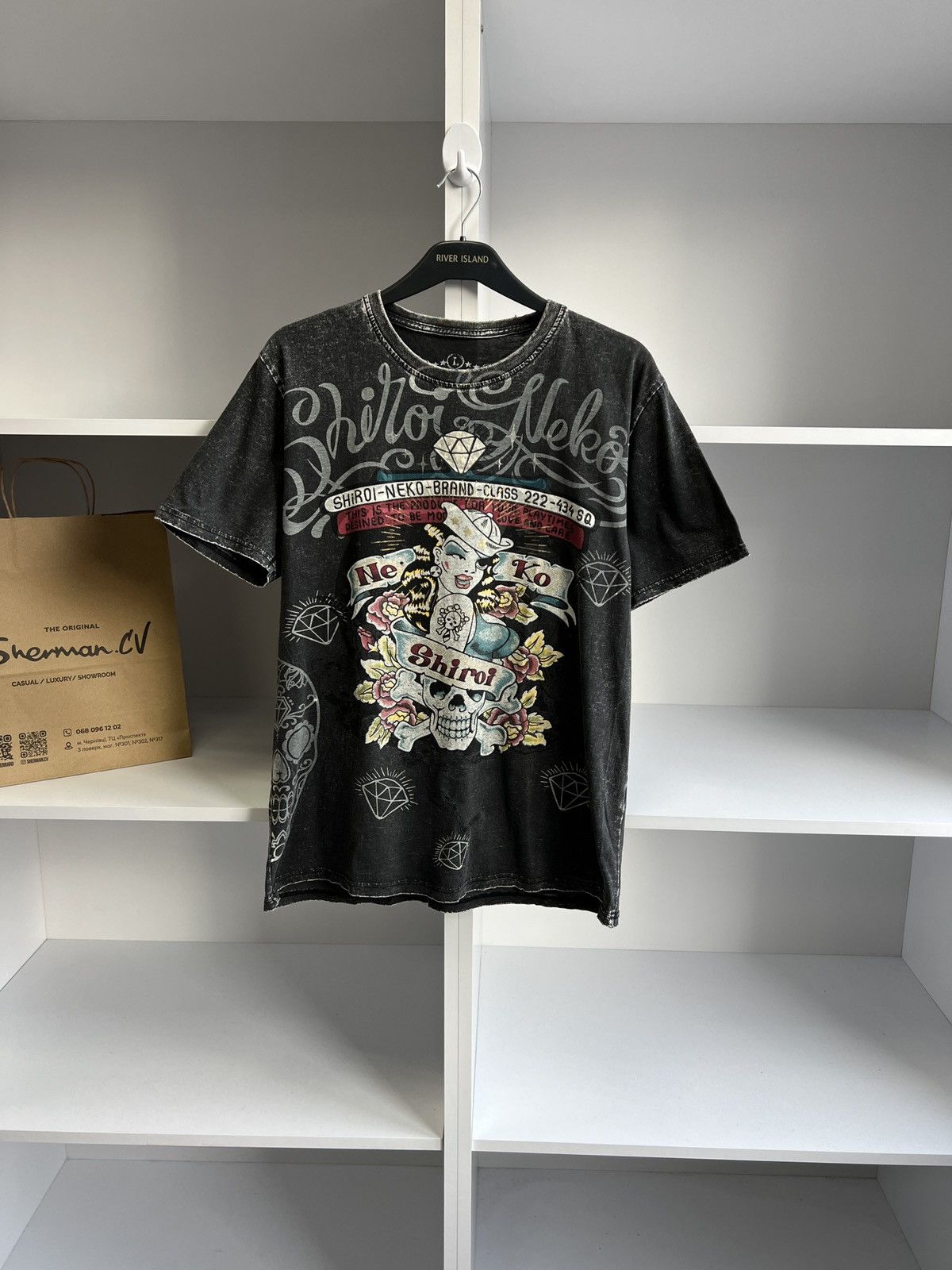 Japanese Brand × Vintage Vintage Ed Hardy Style Y2K Japanese Archival Tee Size US L / EU 52-54 / 3 - 1 Thumbnail