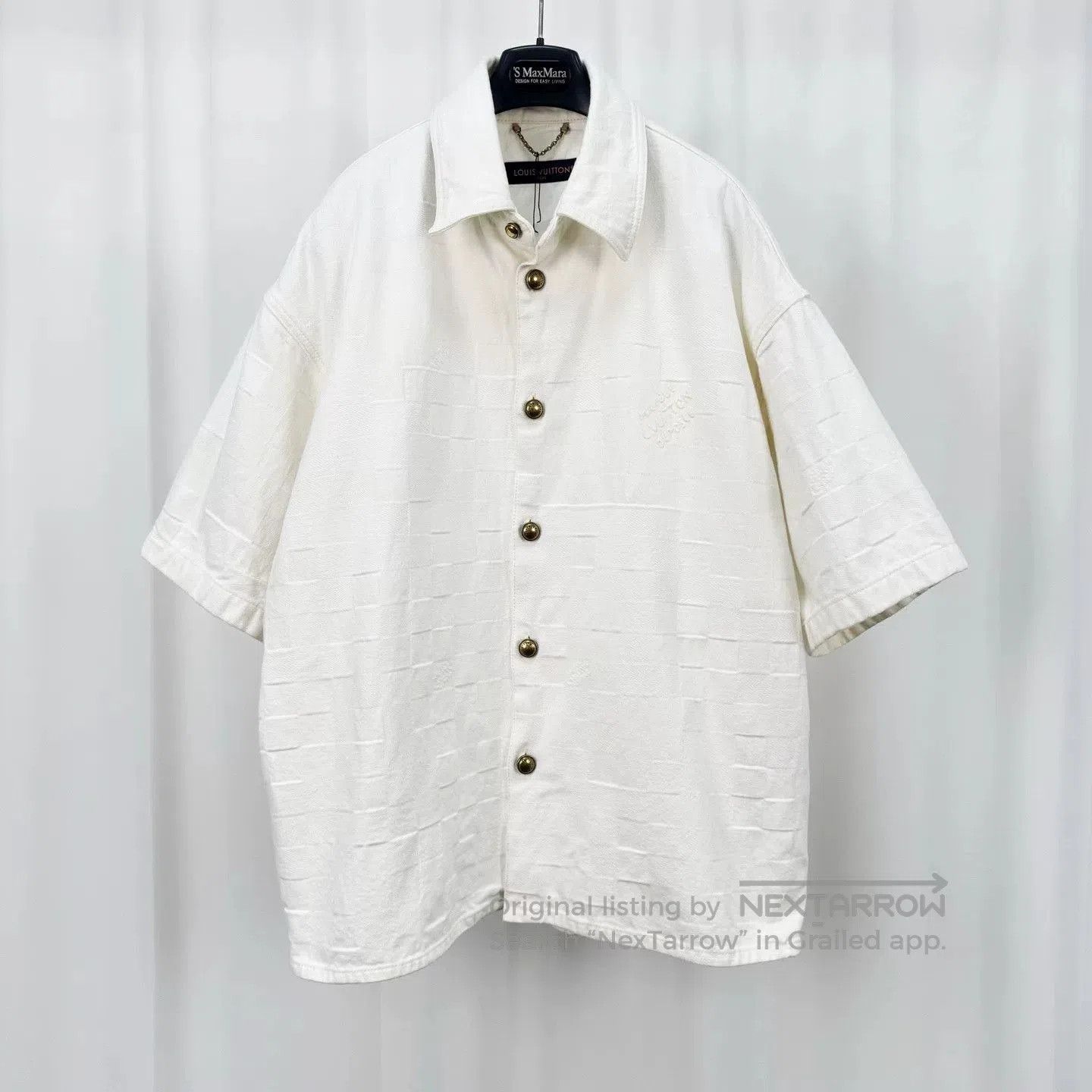 Louis Vuitton louis vuitton embroidered denim shirt collaboration. Size US XL / EU 56 / 4 - 1 Thumbnail