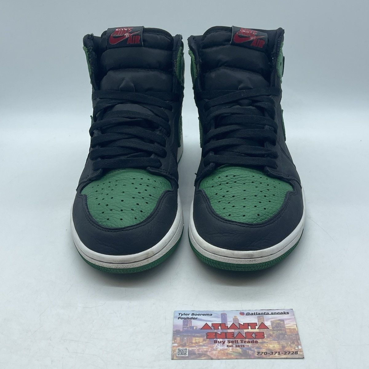 Jordan Brand Air Jordan 1 high pine green 2.0 Size US 8.5 / EU 41-42 - 2 Thumbnail