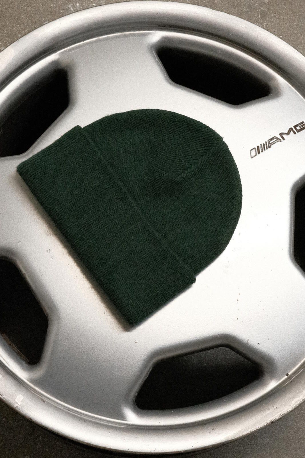 Carhartt Carhartt Dark Green Knit Beanie Hat Size ONE SIZE - 2 Thumbnail