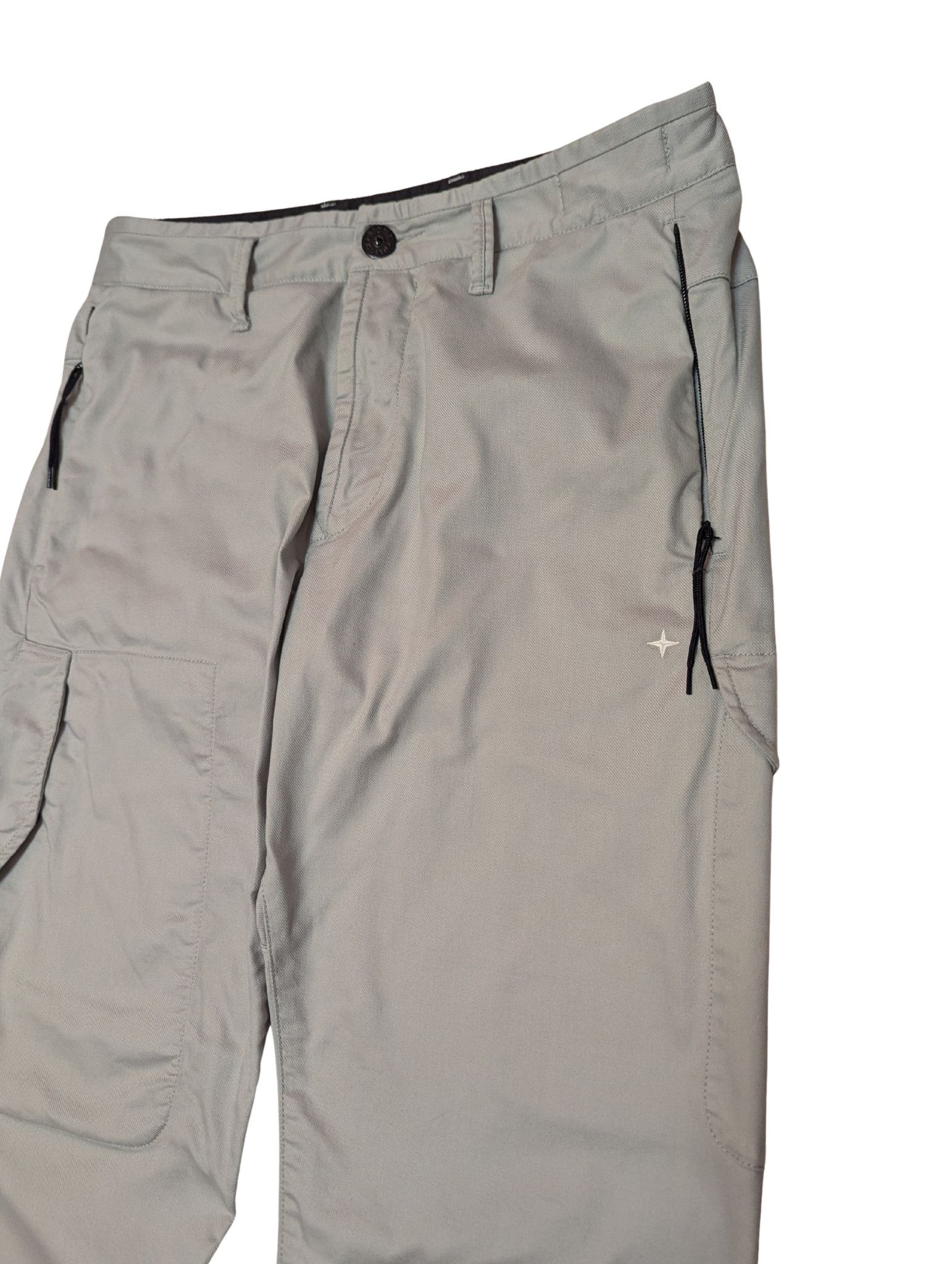 Stone Island Stone Island cargo pants in light grey, Type RE-T fit. Size US 30 / EU 46 - 3 Thumbnail