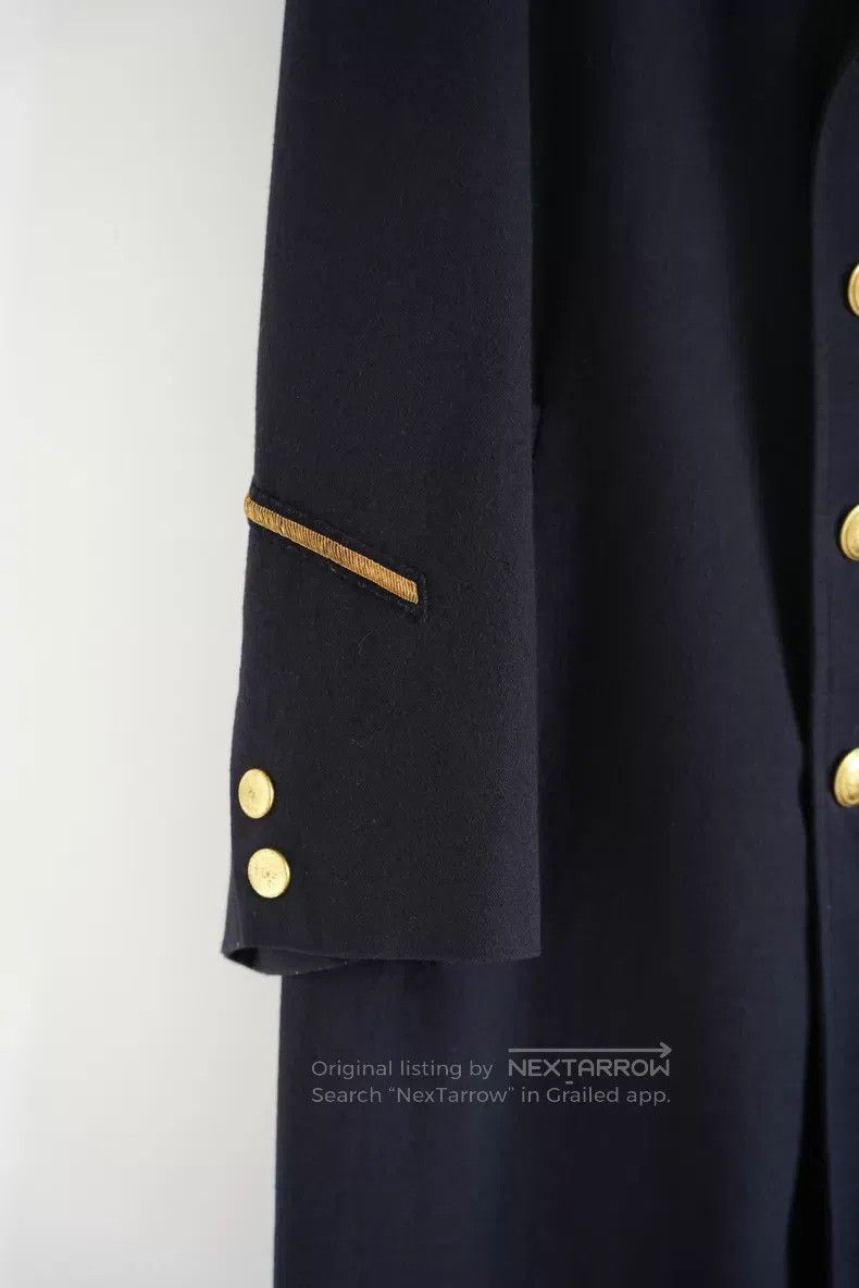 Yohji Yamamoto Yohji Yamamoto size os 90s Double-breasted Gold Button Coat Size US M / EU 48-50 / 2 - 4 Thumbnail