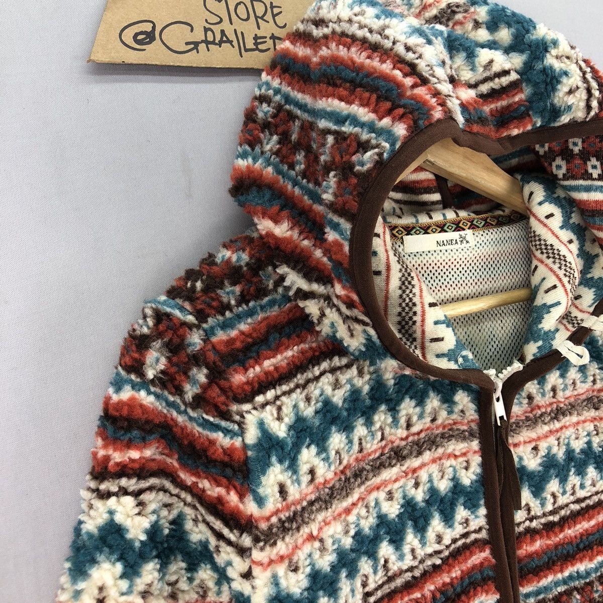Japanese Brand Nanea Navajo Style Japanese Brand Light Jacket Size US S / EU 44-46 / 1 - 2 Thumbnail