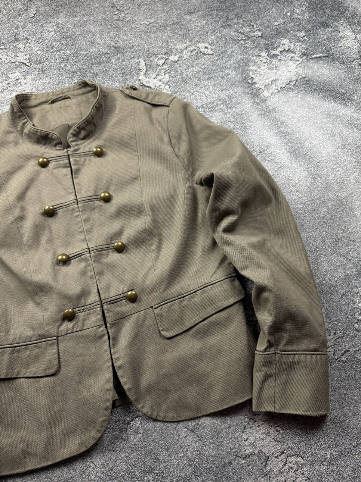 Ann Demeulemeester VNTG Napoleon Button Millitary Jacket Ifsixwasnine Balmain Size US S / EU 44-46 / 1 - 5 Thumbnail