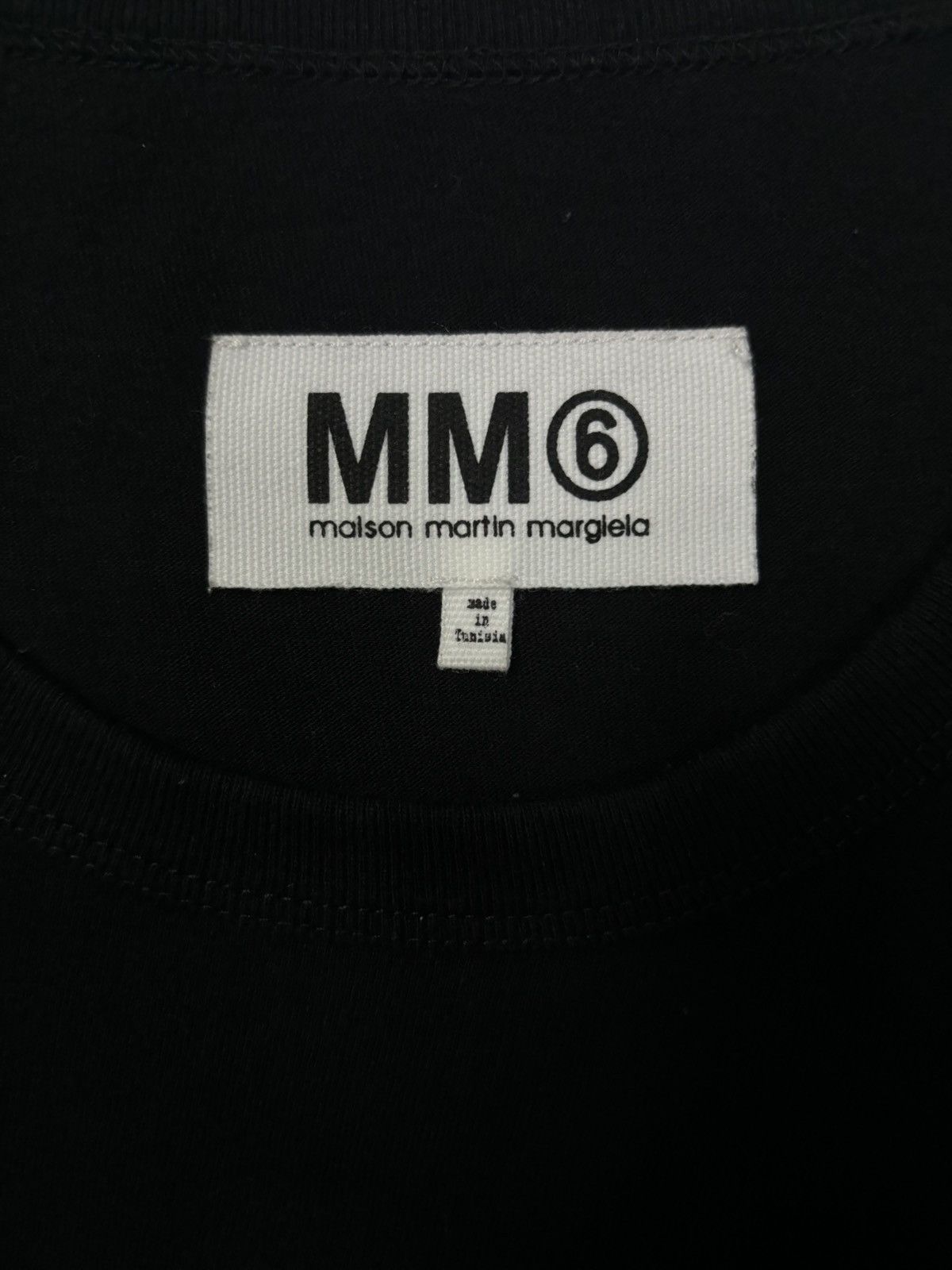 Maison Margiela MM6 Maison Martin Margiela Black Short Sleeve T-shirt Size US S / EU 44-46 / 1 - 16 Thumbnail