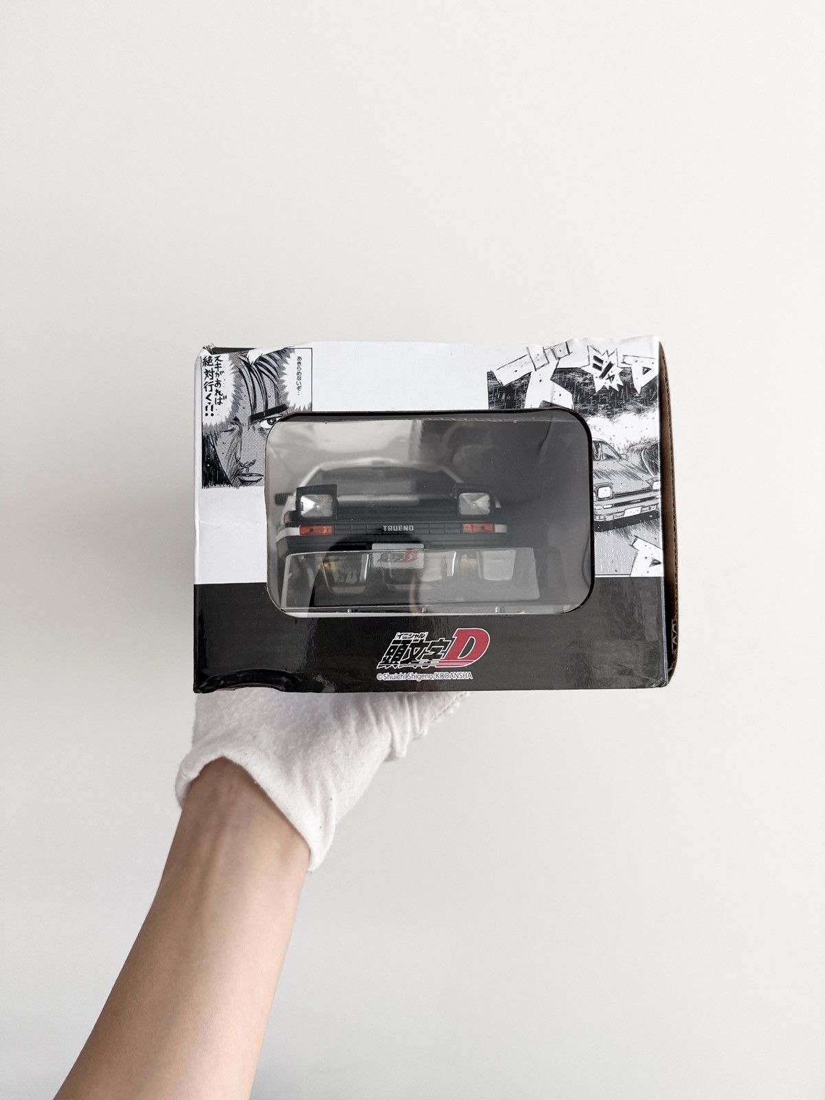 Formula 1 RARE! INITIAL D TOYOTA AE86 Sprinter Trueno Tissue Box Size ONE SIZE - 5 Thumbnail