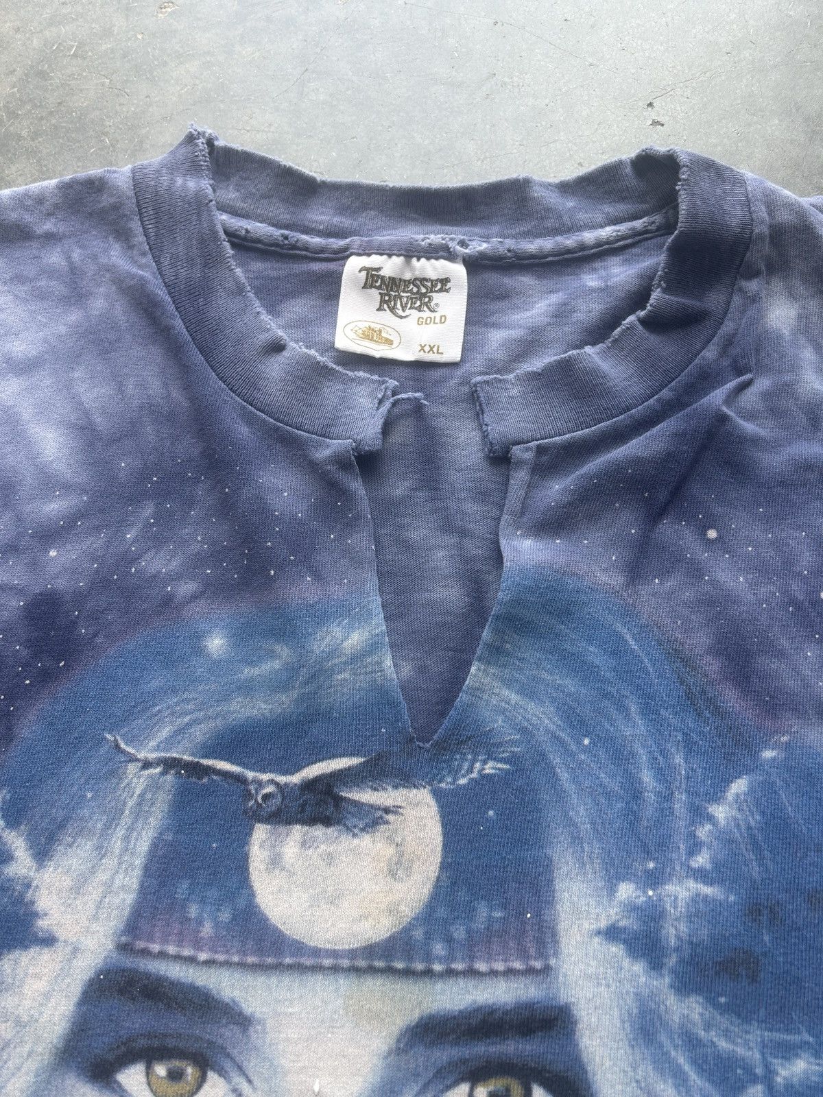 The Mountain × Vintage Vintage 90s The Mountain Tie Dye Graphic Tee Size US XXL / EU 58 / 5 - 7 Thumbnail