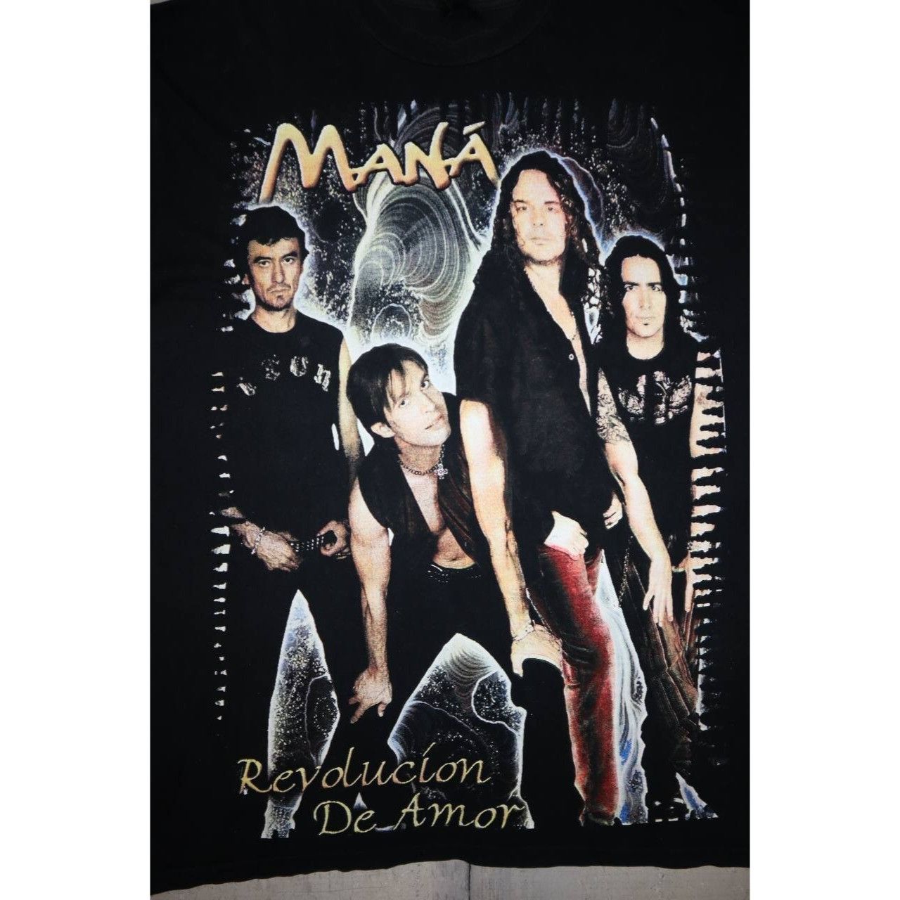 Vintage Vintage 90s Mana Revolución de Amor Tour Shirt XL Size US XL / EU 56 / 4 - 4 Thumbnail