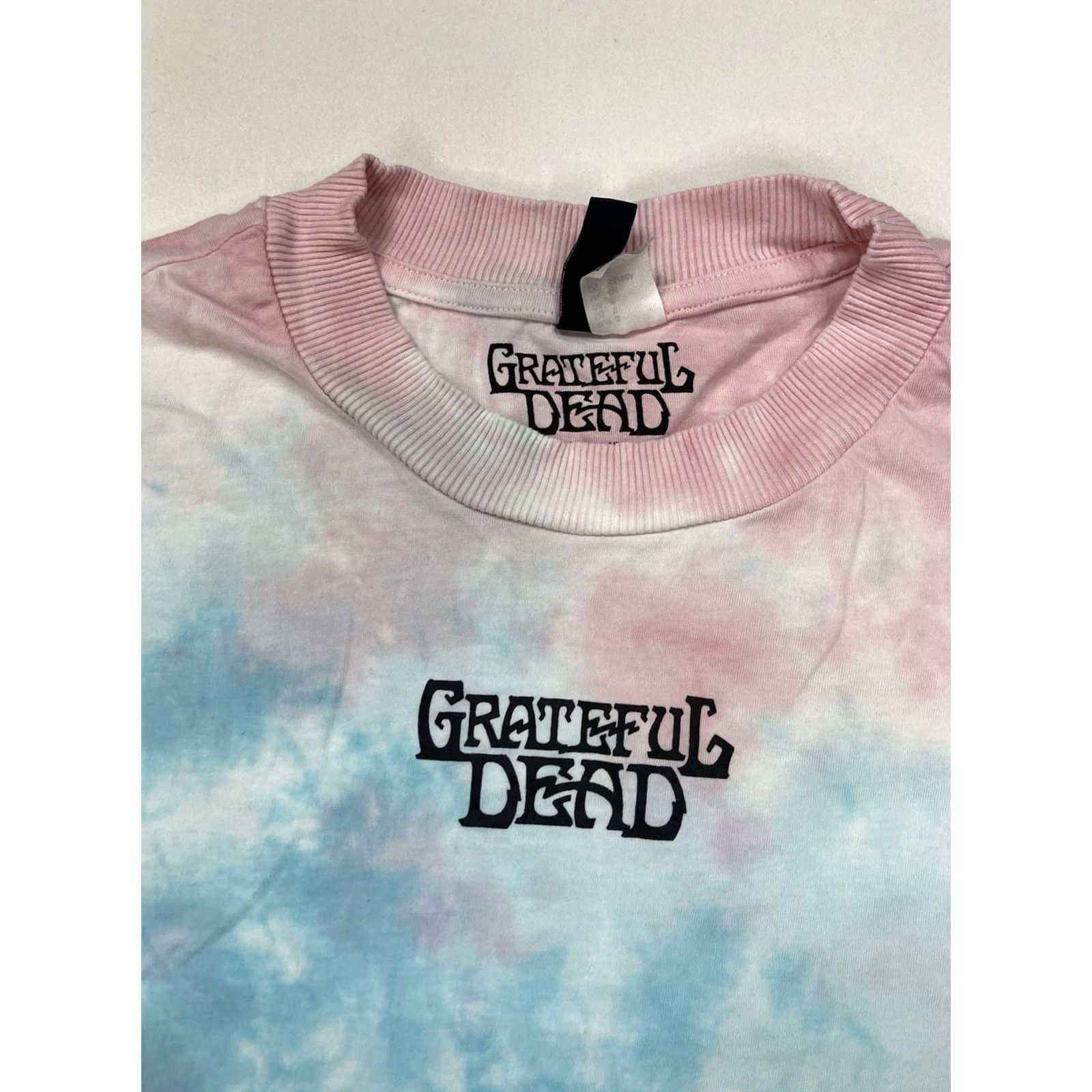 H&M H&M Grateful Dead Bear Graphic T-shirt Oversized Pink Blue Tie Dye Women Small Size S / US 4 / IT 40 - 4 Thumbnail