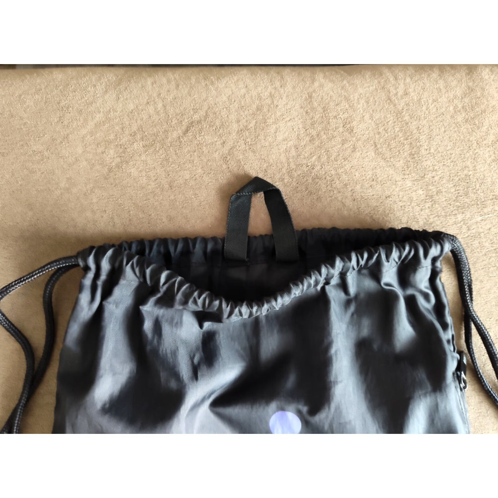 Jordan Brand Nike Air Jordan Jumpman Drawstring Sack Black Purple Size ONE SIZE - 7 Thumbnail
