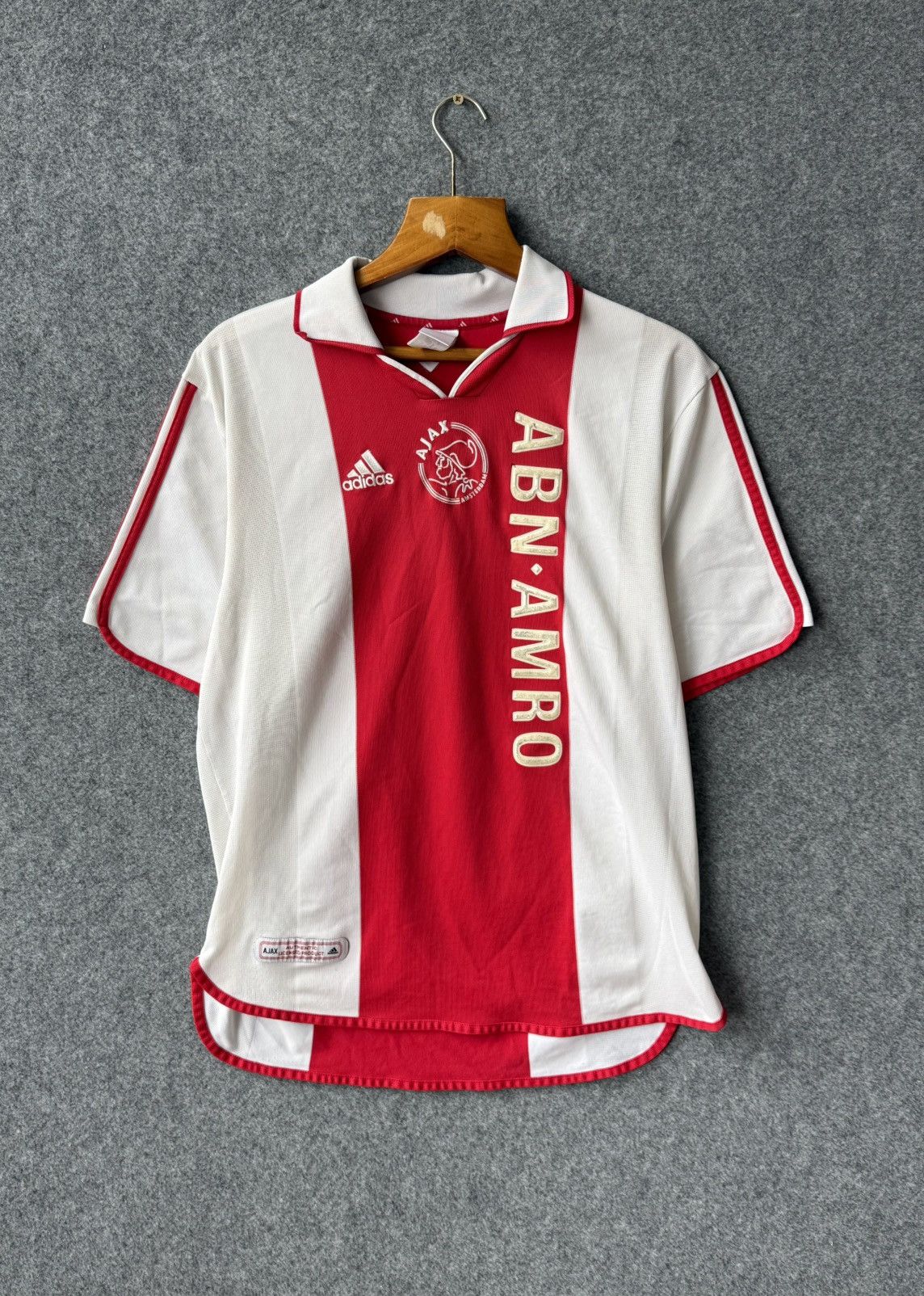 Adidas Vintage Adidas Ajax Amsterdam 2000s home football shirt Size US L / EU 52-54 / 3 - 3 Thumbnail