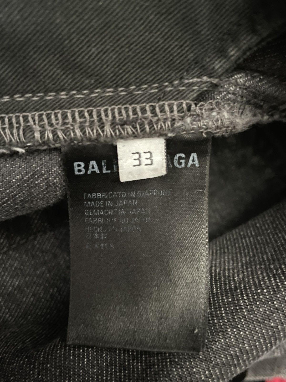 Balenciaga Balenciaga Triple Zip Japanese Denim Size US 33 - 4 Thumbnail
