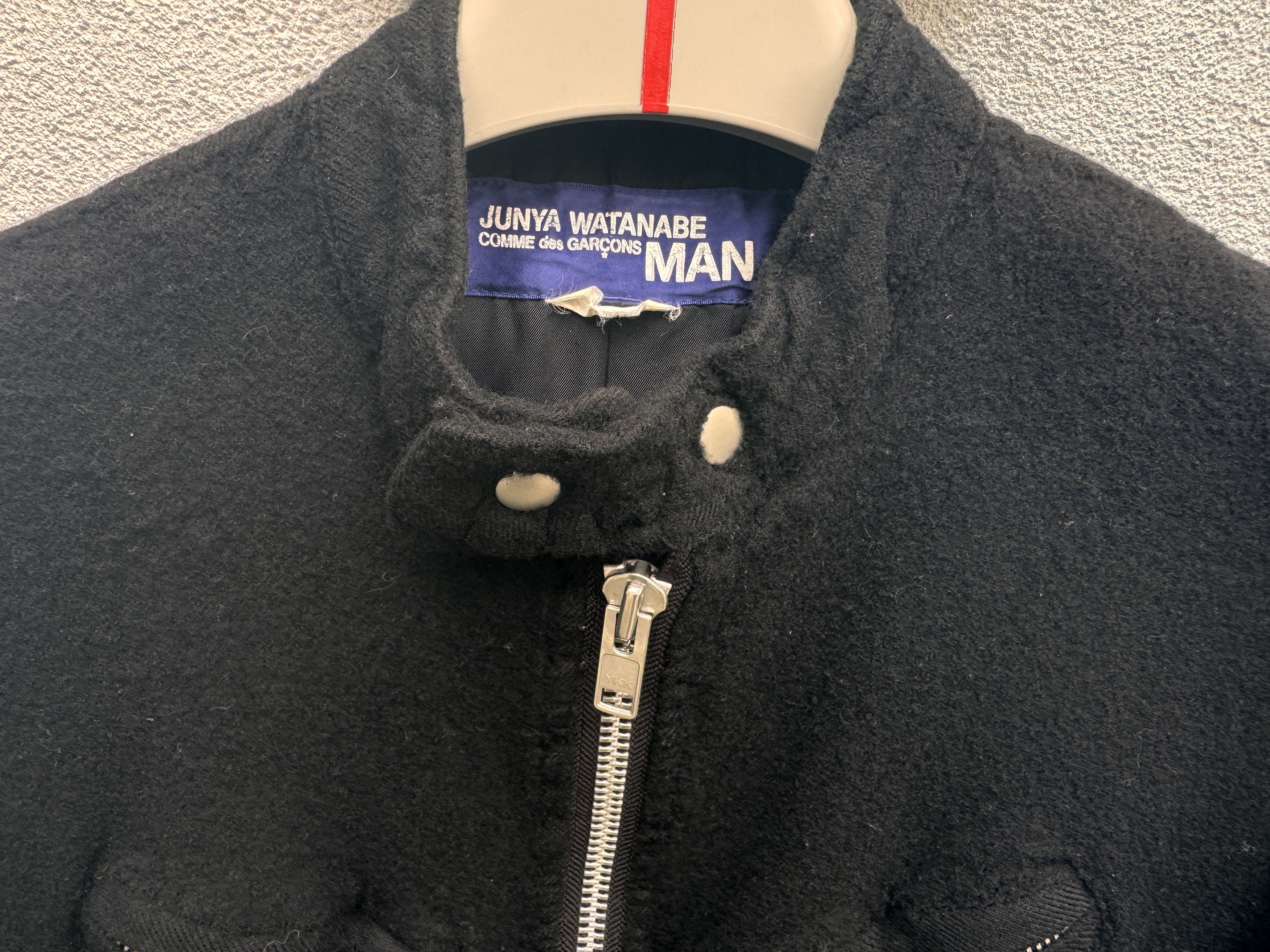Comme des Garcons Junya Watanabe x Comme des Garcons Biker Wool Jacket Size US M / EU 48-50 / 2 - 6 Thumbnail