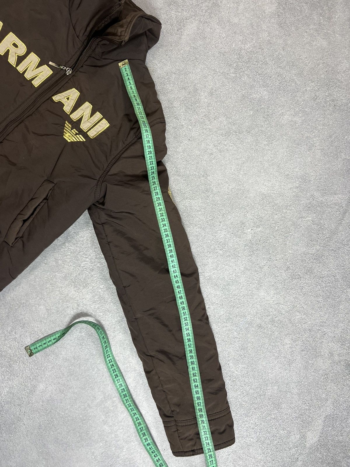 Armani Vintage Streetwear Armani Big Logo Hype Ifsixwasnine Style Size US S / EU 44-46 / 1 - 9 Thumbnail