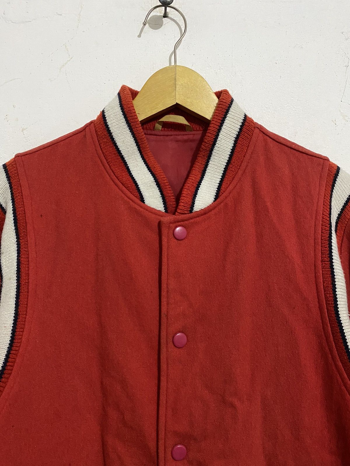 Vintage 💸BINDINGOFFER💸70s Varsity Jacket Japanes Hysteric Styled Size US M / EU 48-50 / 2 - 2 Thumbnail