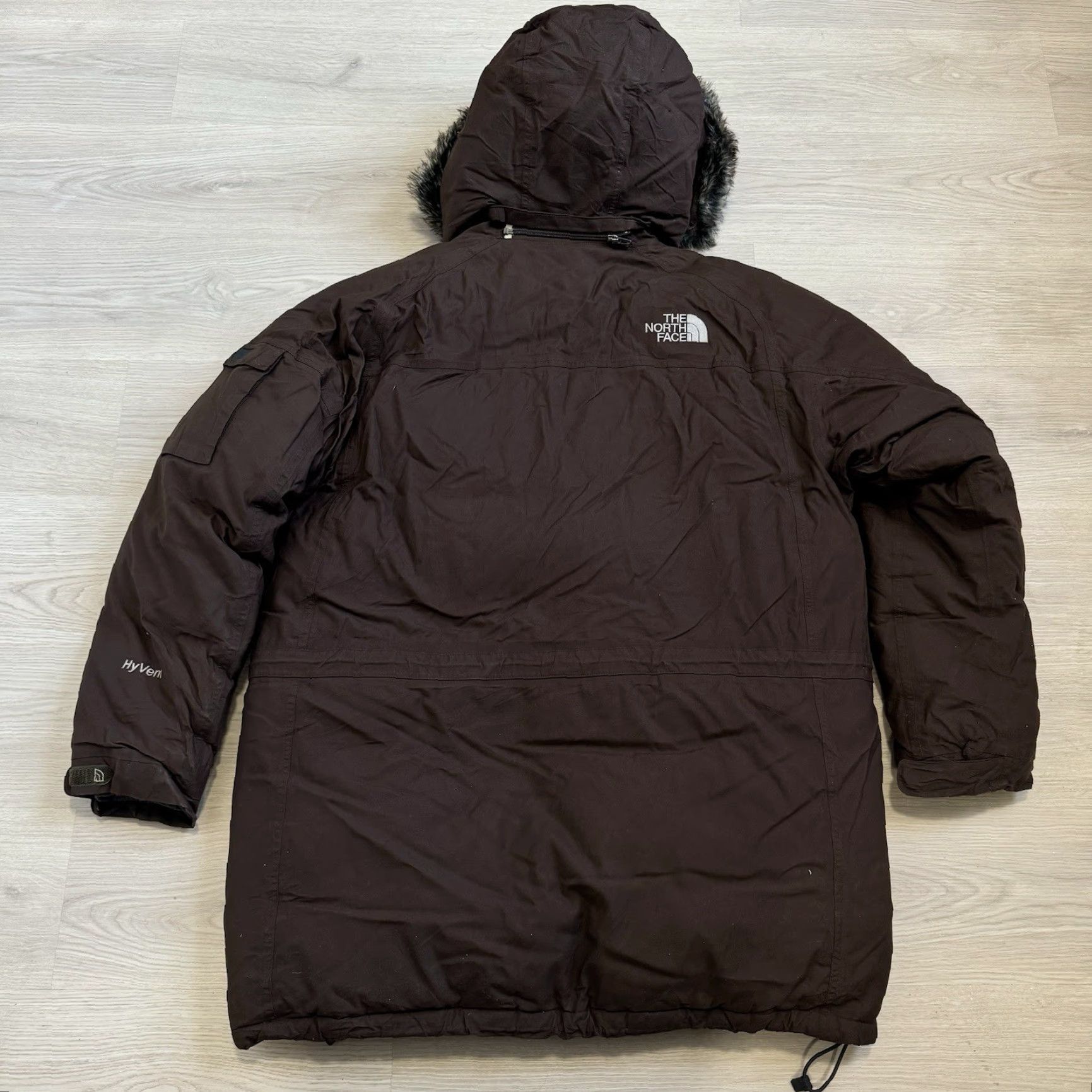 The North Face VINTAGE The North Face McMurdo Expedition Parka Jacket XL Brown RARE Weatherproof Windproof Insulated Hooded Zipper Pockets Logo 80s 90s Mens Size US XL / EU 56 / 4 - 5 Thumbnail