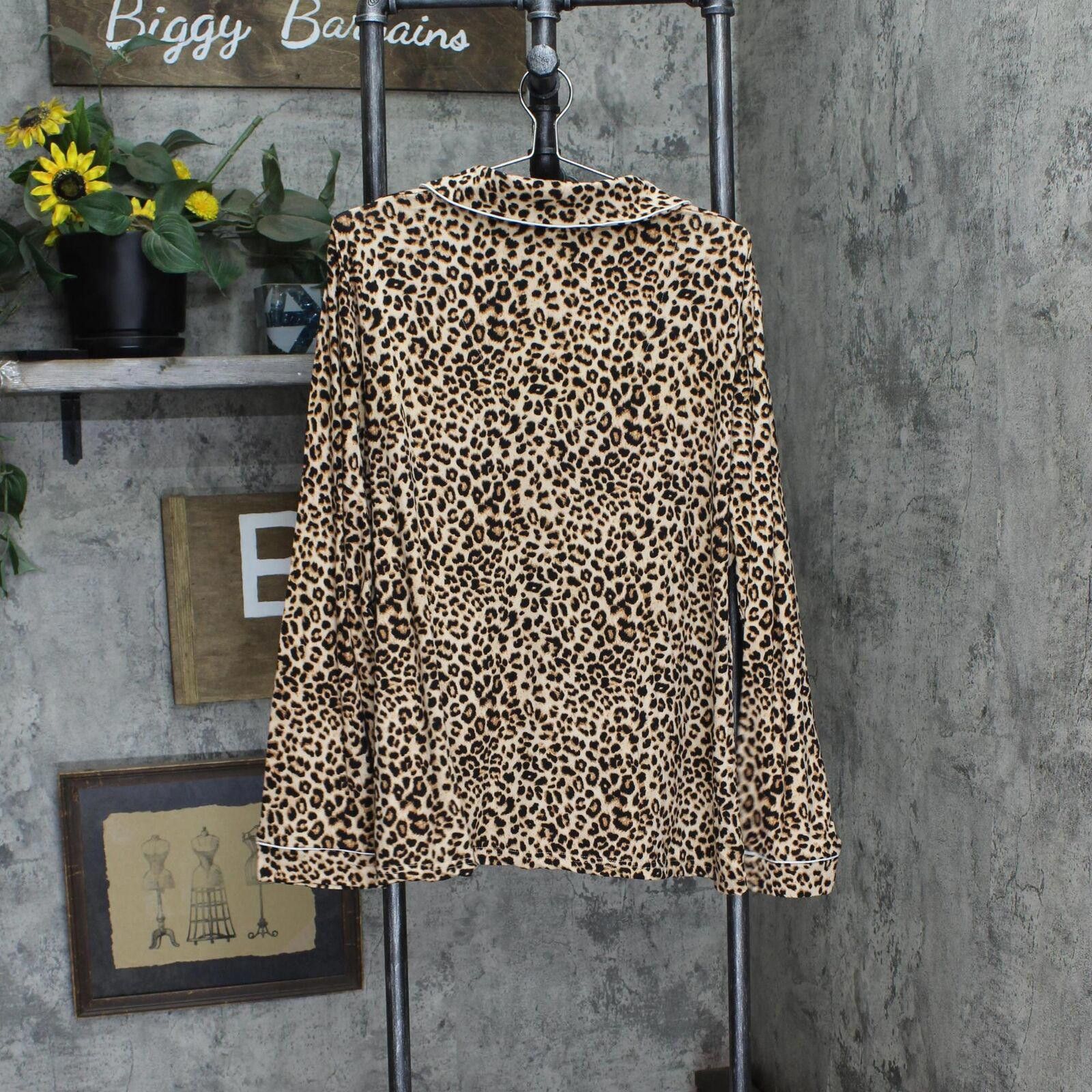 White Mark NWT White Mark Wear 2 Piece PS3686-14/2X 2X Cheetah Brown Size ONE SIZE - 3 Thumbnail