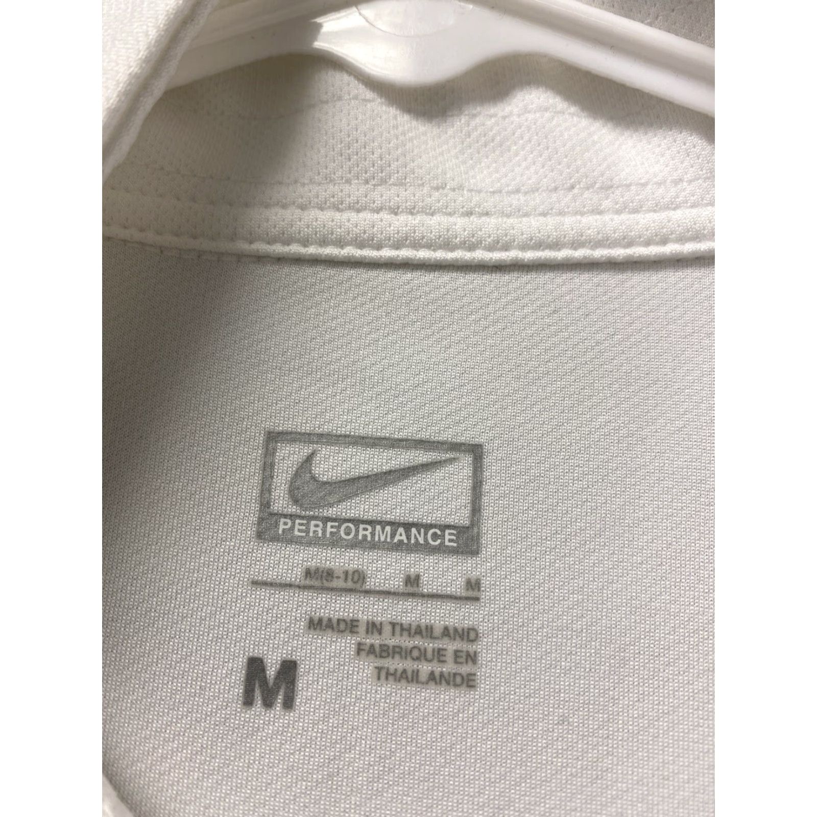 Nike Nike Therma Fit Jacket Shirt M White Gray 1/4 Zip Fleece Polyester Logo USA Mens/ Womens Size M / US 6-8 / IT 42-44 - 3 Thumbnail