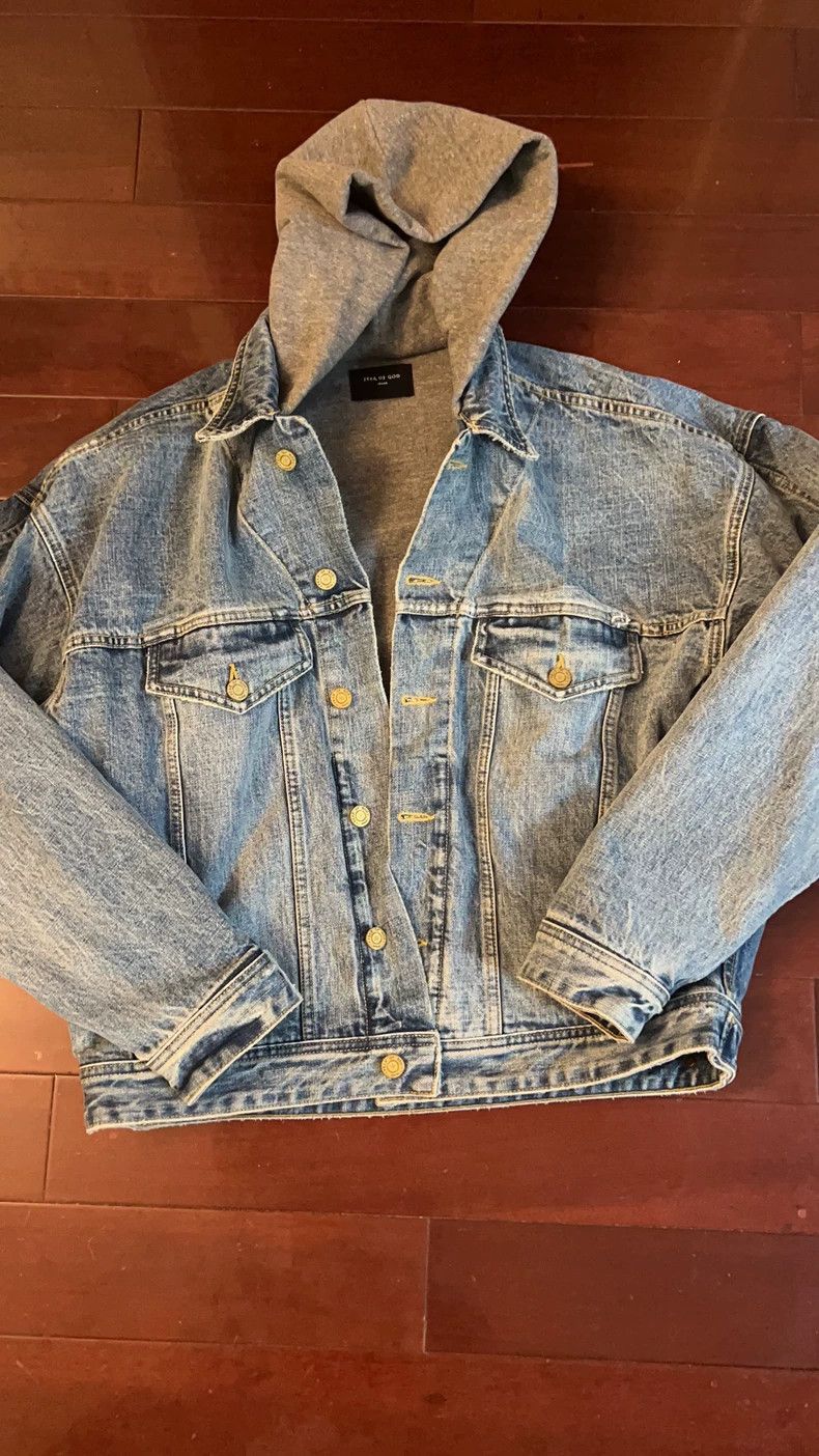 Versace Versace Season 5 Denim with a hood Size US L / EU 52-54 / 3 - 1 Thumbnail