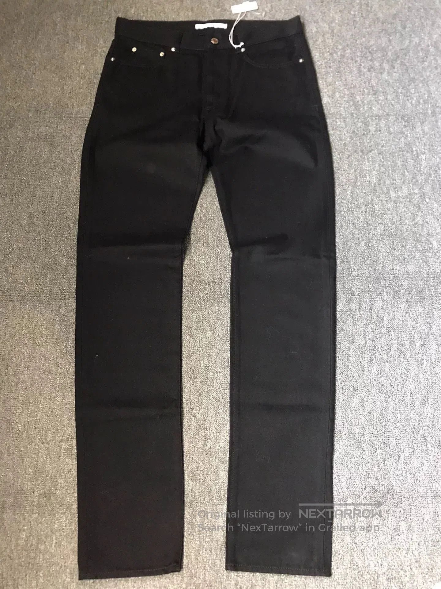 Givenchy Givenchy Black Straight-Leg Jeans. Size US 32 / EU 48 - 1 Thumbnail
