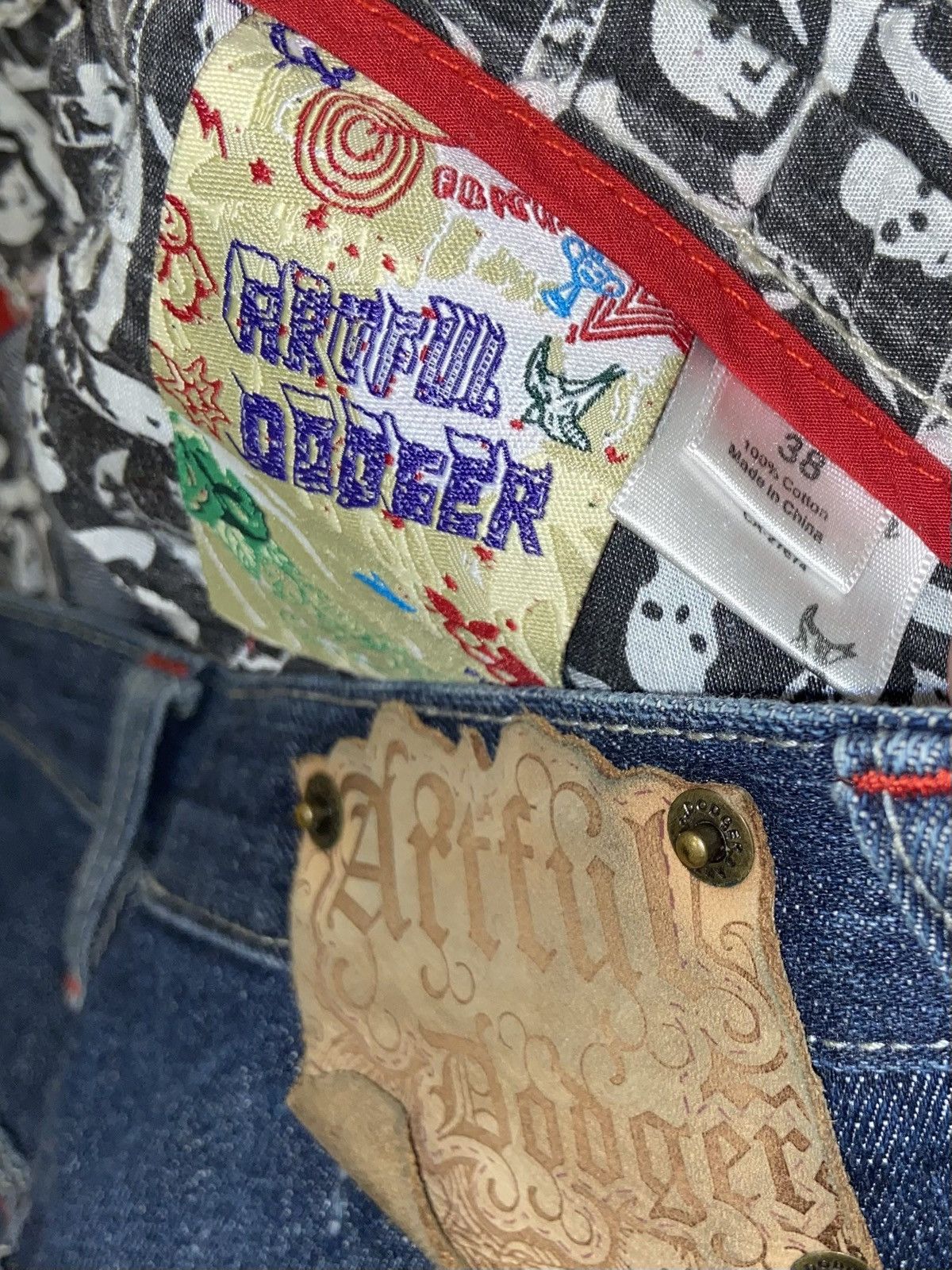 Artful Dodger × Vintage Y2K Artful Dodger Jeans RARE Size US 38 / EU 54 - 3 Thumbnail