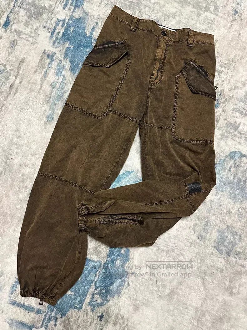 Loewe Loewe Loose-fit tapered pants with zip pockets, adjustable Size US 34 / EU 50 - 2 Thumbnail