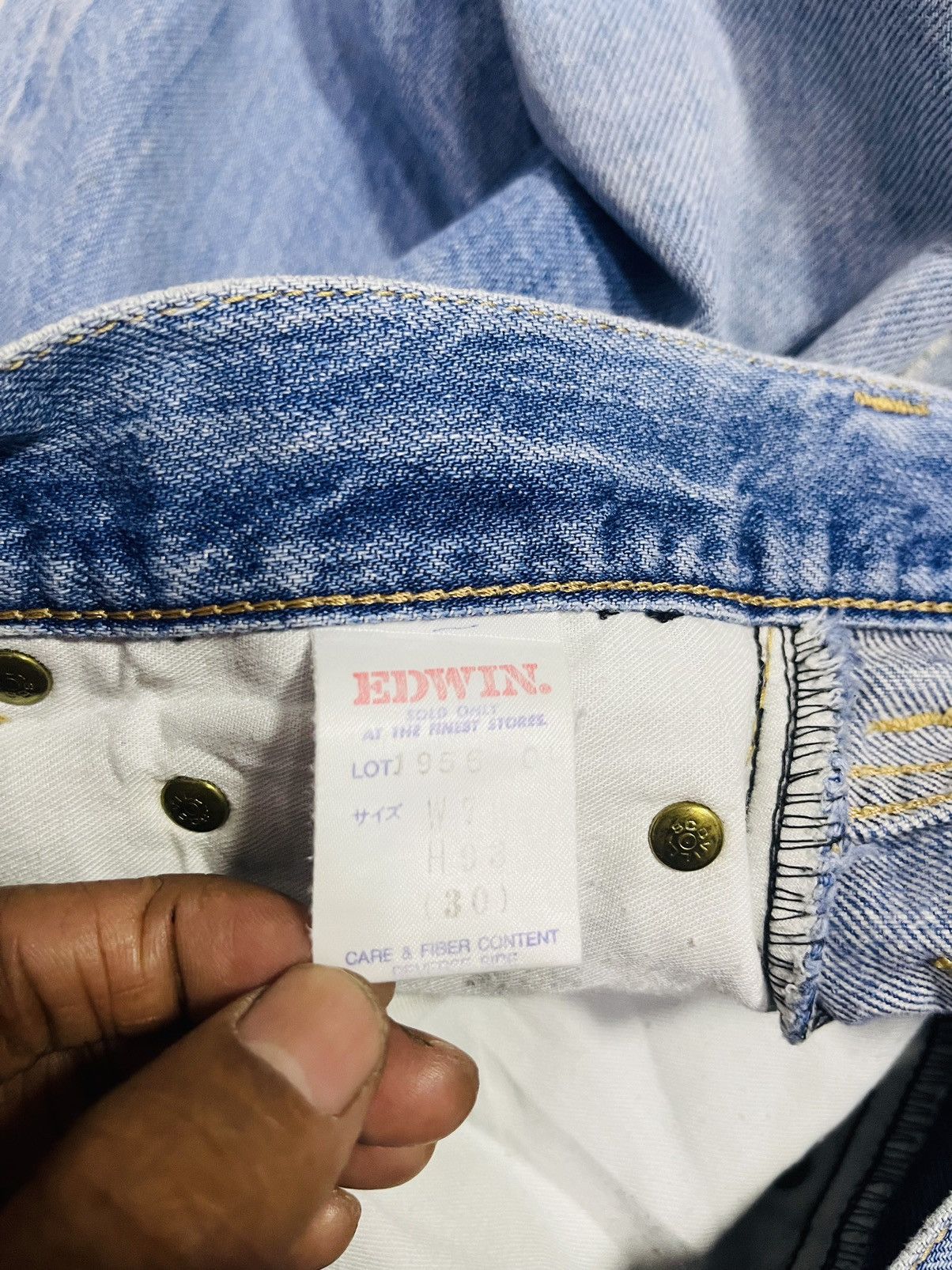 Edwin Edwin Distressed Jeans (16) Size US 30 / EU 46 - 9 Thumbnail