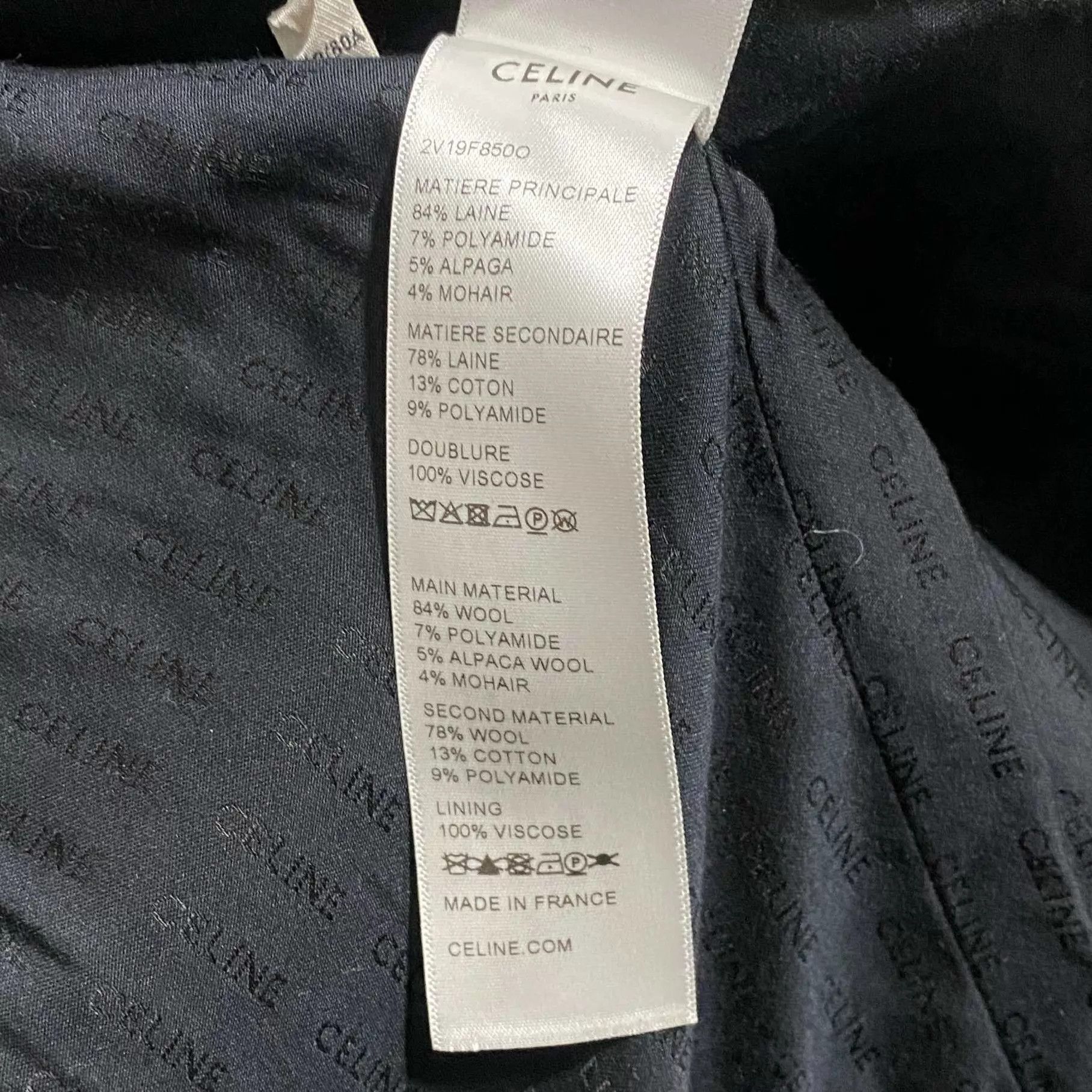 Celine Celine Women's Snowflake Tweed Gold Button Jacket Size XS / US 0-2 / IT 36-38 - 4 Thumbnail