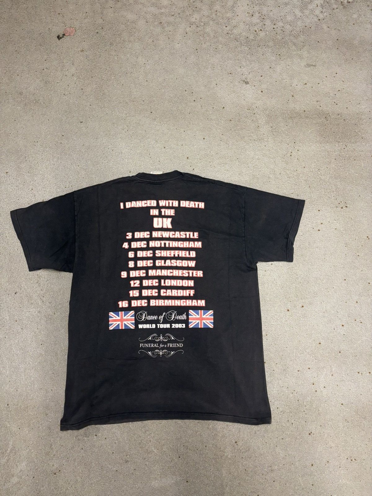 Band Tees 2003 IRON MAIDEN DANCE OF DEATH TOUR Size US XL / EU 56 / 4 - 2 Thumbnail