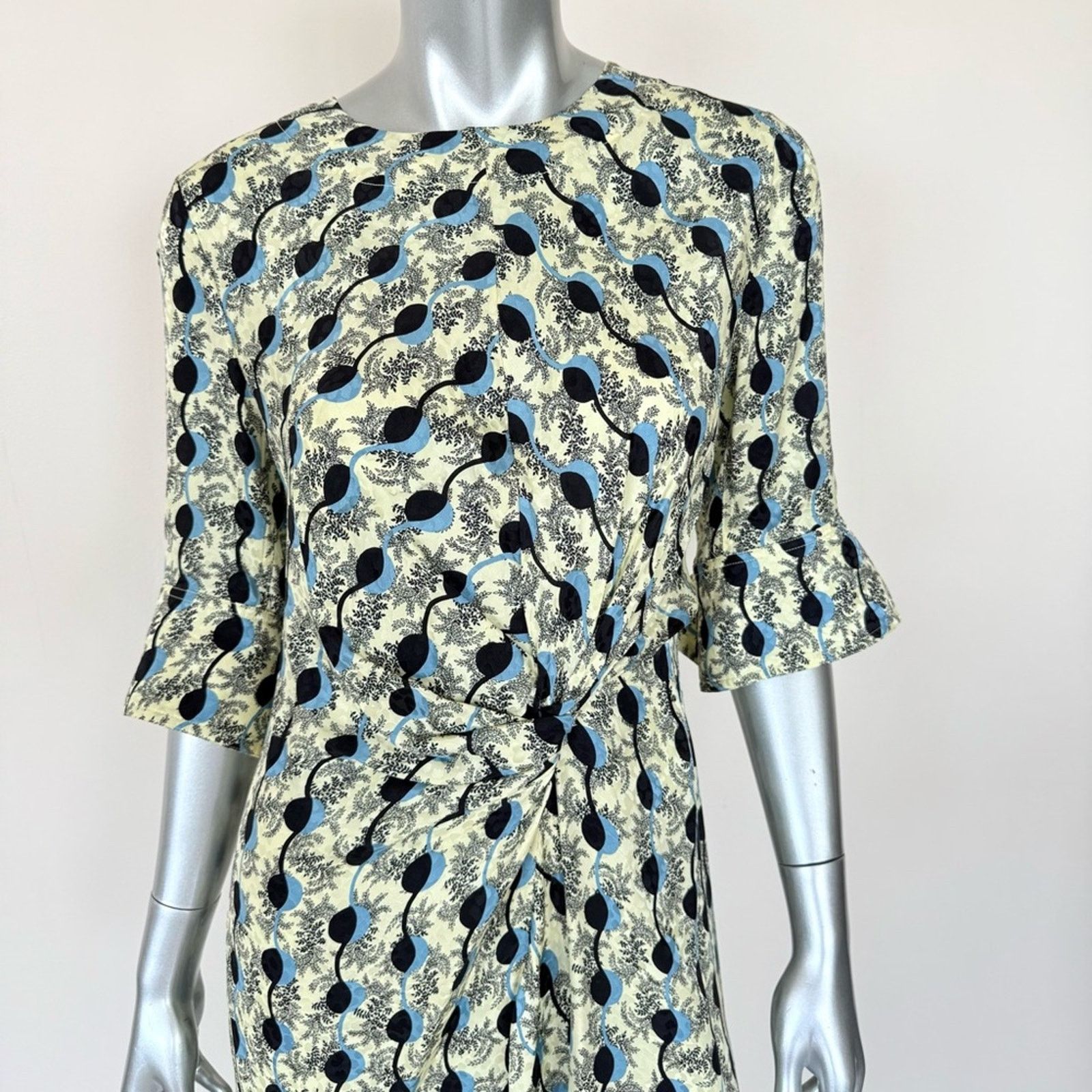 Marni MARNI women midi silk dress size 42 IT or 6 US Retail 650$ Size M / US 6-8 / IT 42-44 - 2 Thumbnail