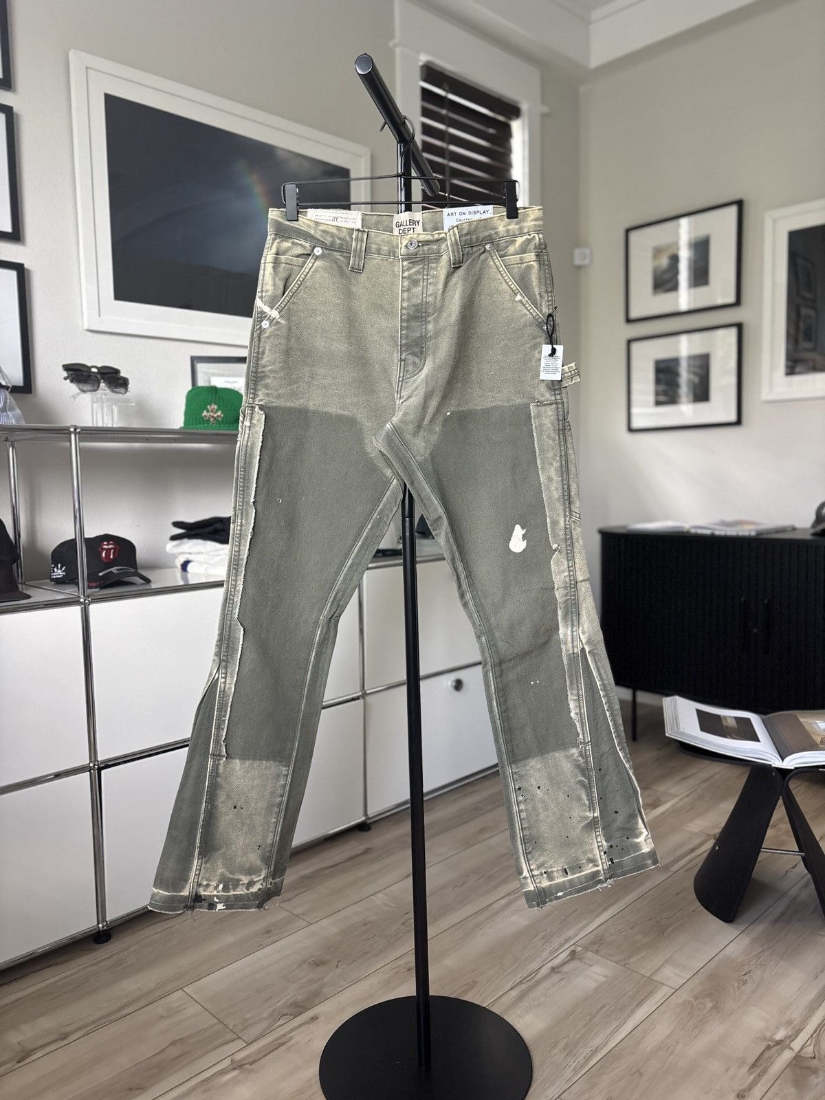 Gallery Dept. GALLERY DEPT | 33 | MOSS CARPENTER FLARE PANTS Size US 33 - 2 Thumbnail