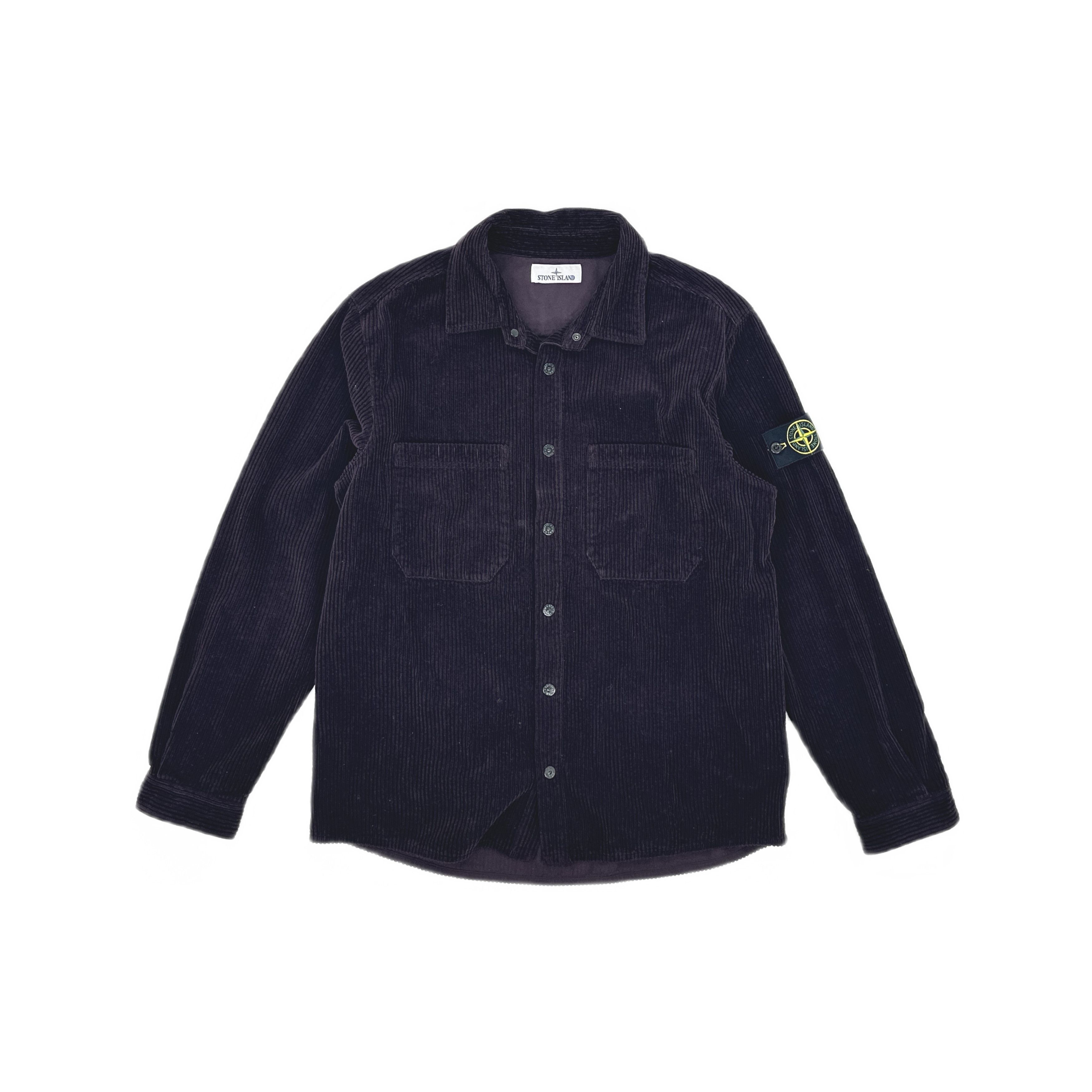 Stone Island Stone Island Corduroy Patch Jacket Purple XL Size US XL / EU 56 / 4 - 1 Thumbnail