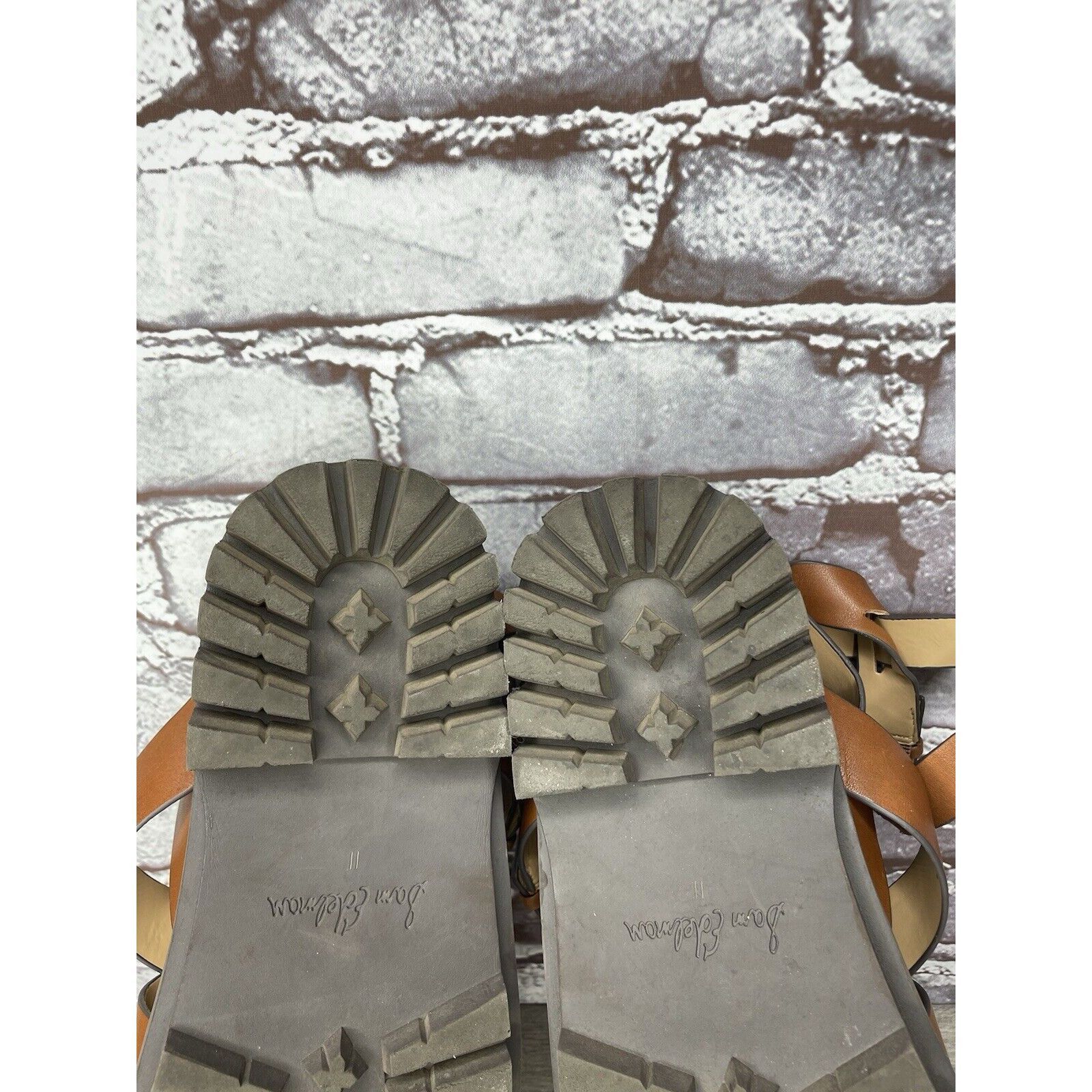 Sam Edelman Sam Edelman Eleanora Brown Leather Lug Sole Strap Sandals Wo Size US 11 / IT 41 - 22 Thumbnail