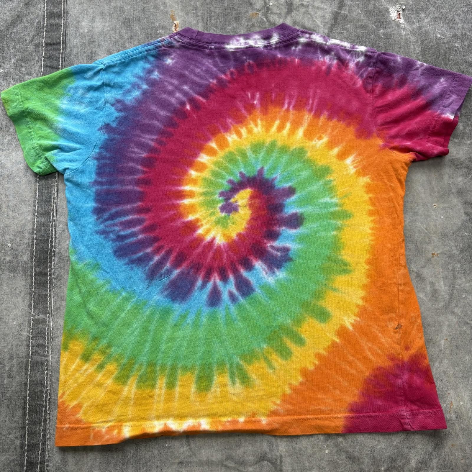 Vintage Vintage Y2K Tie Dye Memphis Zoo Penguin Rock Animal Shirt Size M / US 6-8 / IT 42-44 - 5 Thumbnail