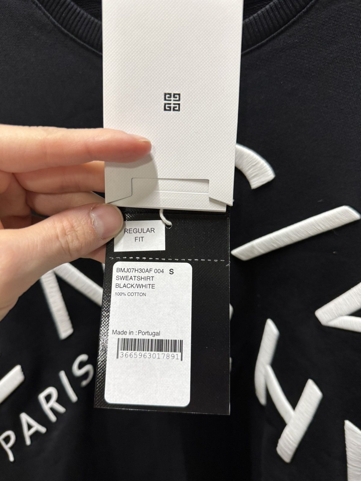 Givenchy Givenchy Refracted Logo Sweatshirt NEW 1250$ Size US S / EU 44-46 / 1 - 5 Thumbnail