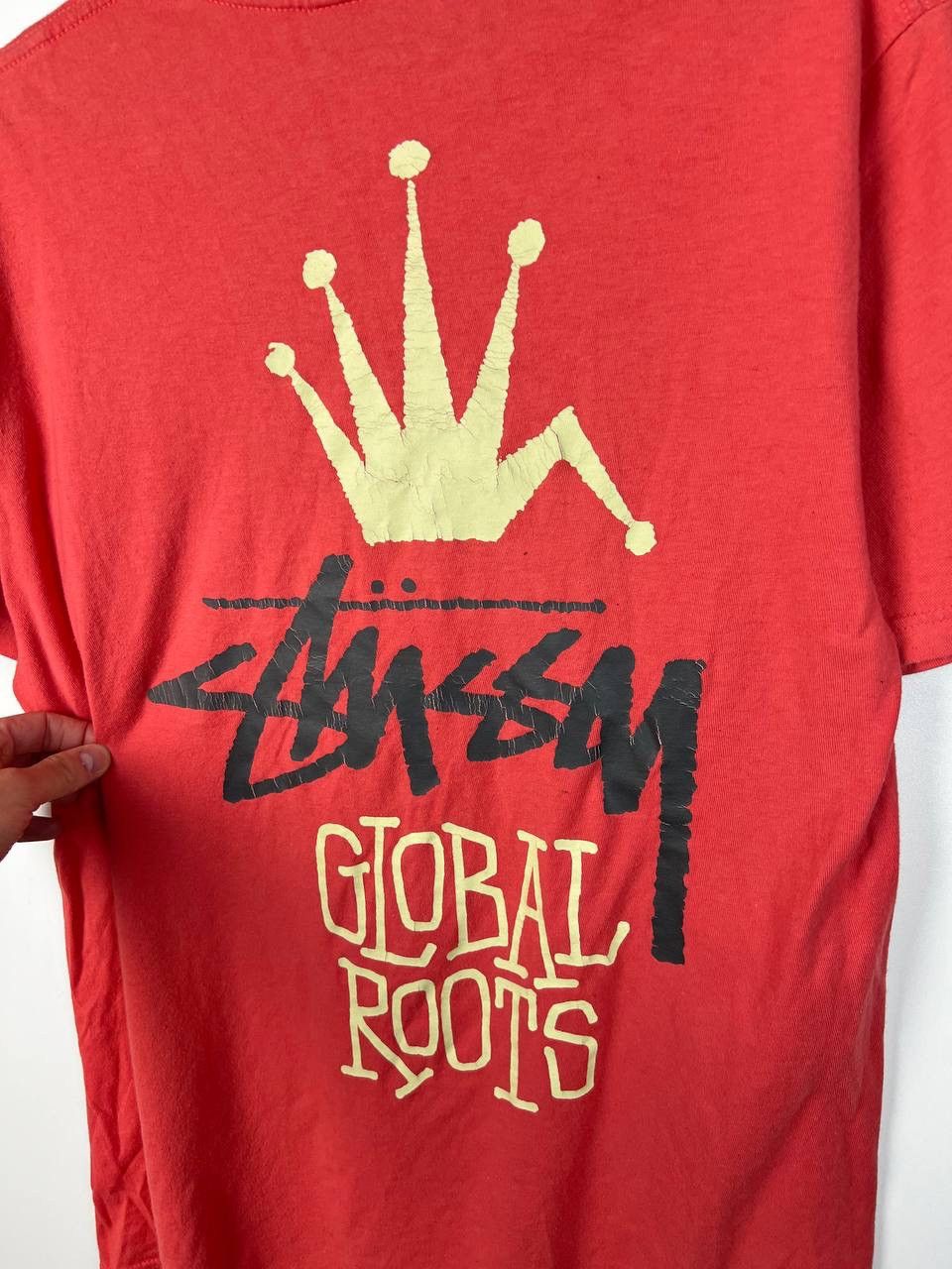Stussy Stussy Global Roots streetwear vintage t-shirts size M Size US M / EU 48-50 / 2 - 6 Thumbnail