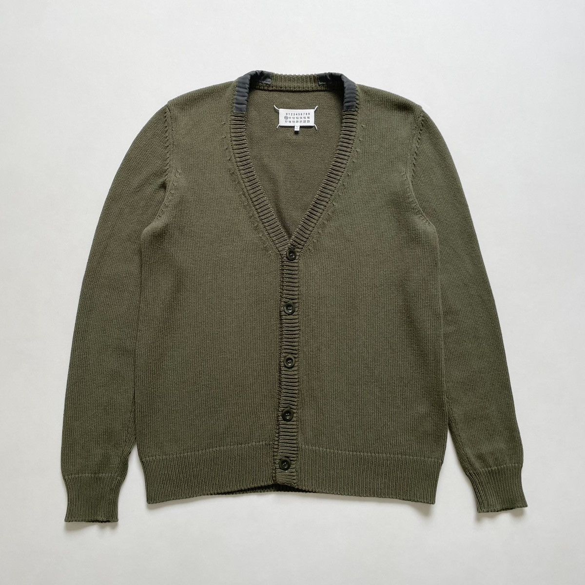 Maison Margiela S/S 13 Military Patch Detail Cardigan Size US M / EU 48-50 / 2 - 20 Thumbnail