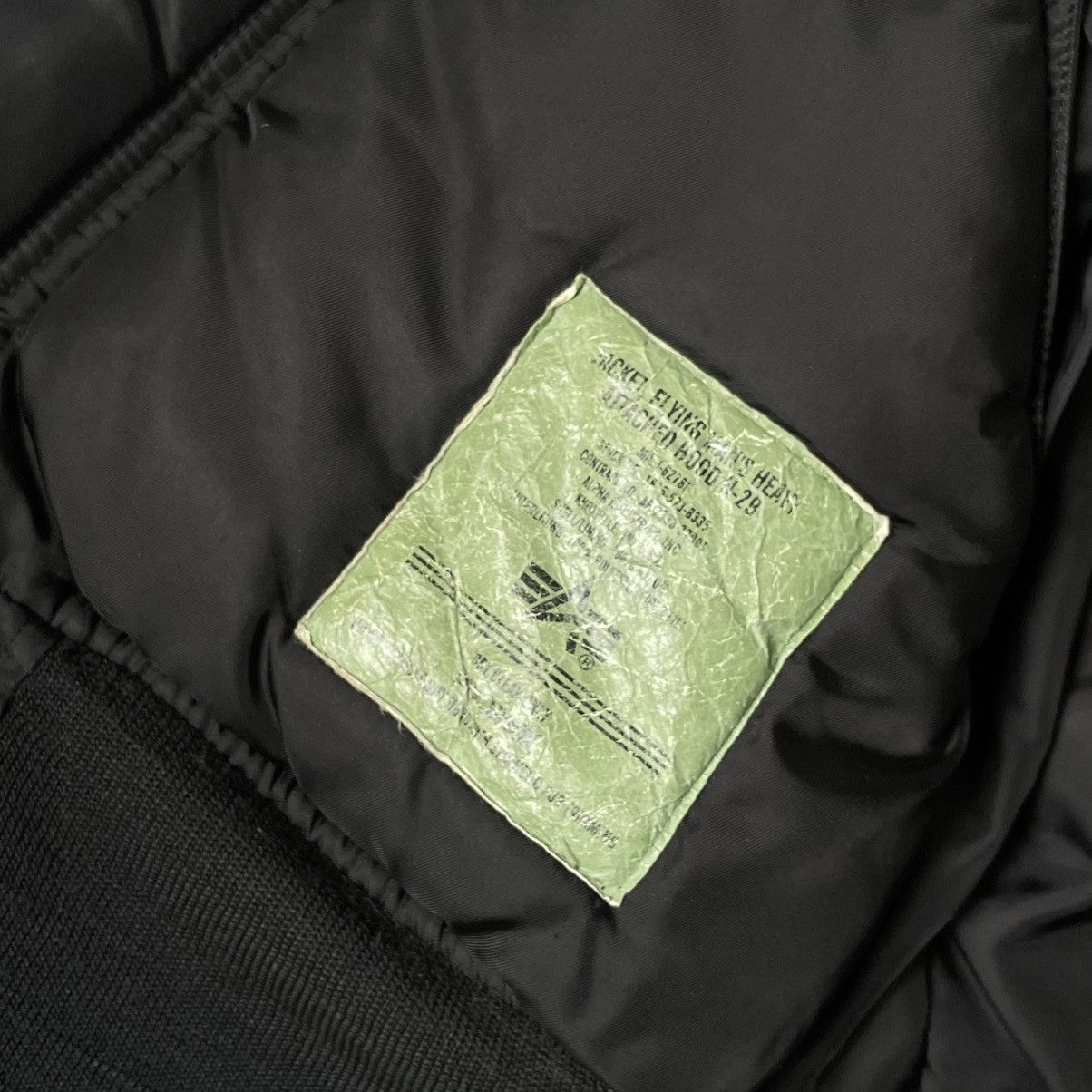Alpha Industries Alpha Industries Vintage Archive Bomber Jacket Black Mens Size US S / EU 44-46 / 1 - 11 Thumbnail