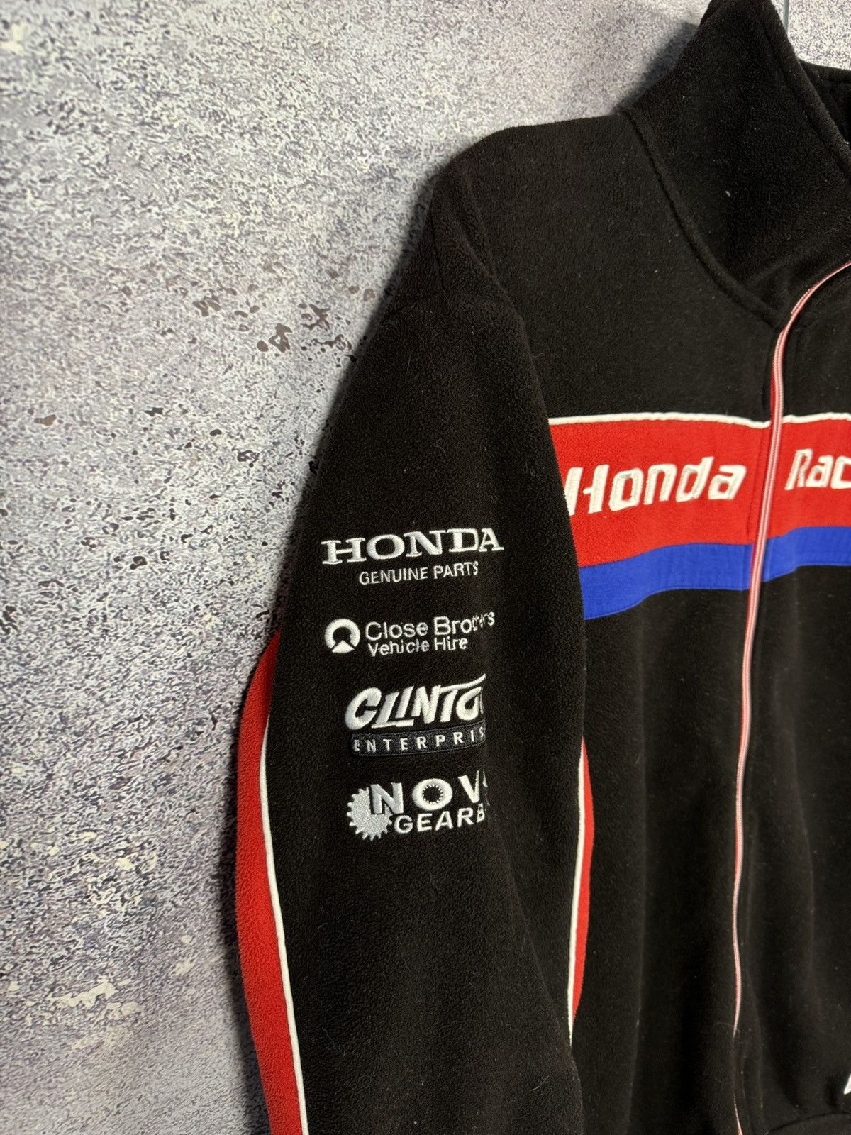 Formula 1 × Honda Honda Fleece Jacket Zip Clinton Castrol Nissin Akrapovich Size US S / EU 44-46 / 1 - 8 Thumbnail