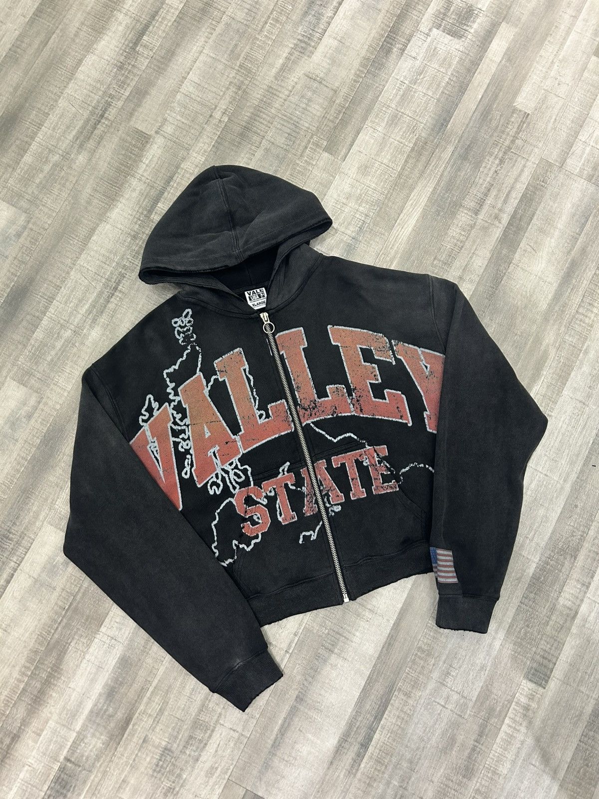 Vale Vale State Alumni Zip Up Hoodie Size US XL / EU 56 / 4 - 1 Thumbnail