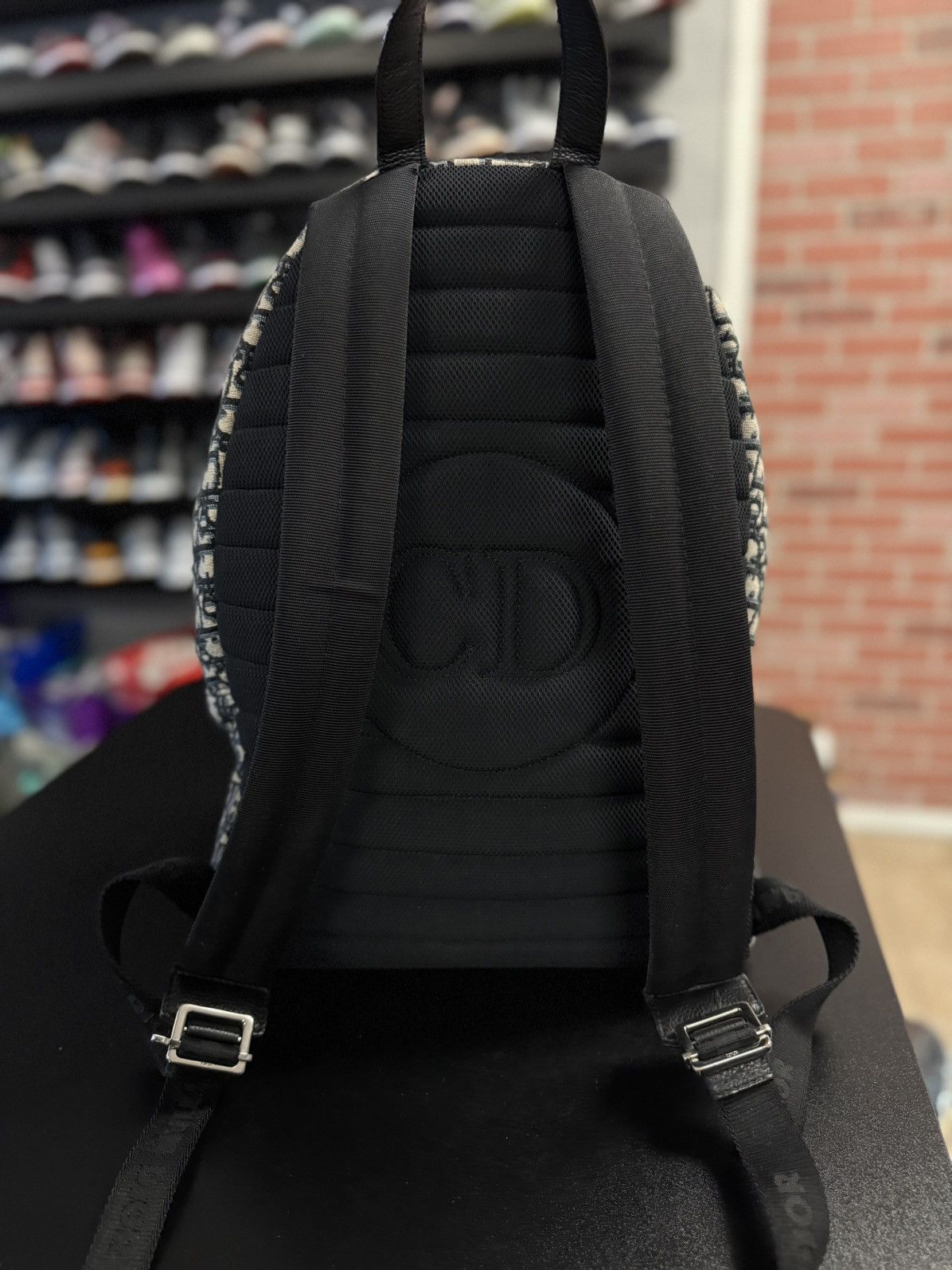 Dior Dior Oblique Pattern Backpack 100% Authentic 🧼 Size ONE SIZE - 4 Thumbnail