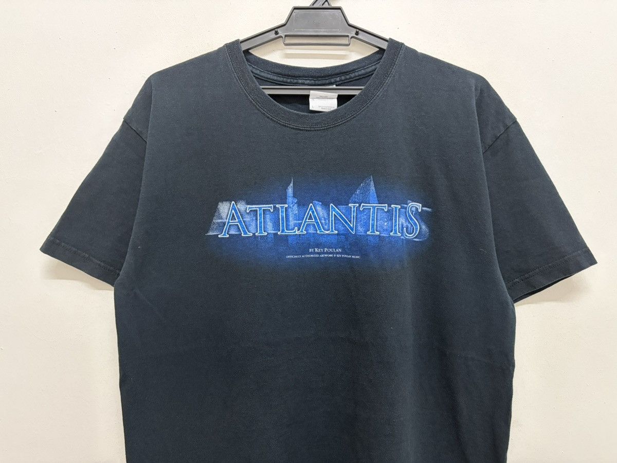 Vintage VINTAGE ATLANTIS BY KEY POULAN MUSIC SHIRT GILDAN Size US L / EU 52-54 / 3 - 3 Thumbnail